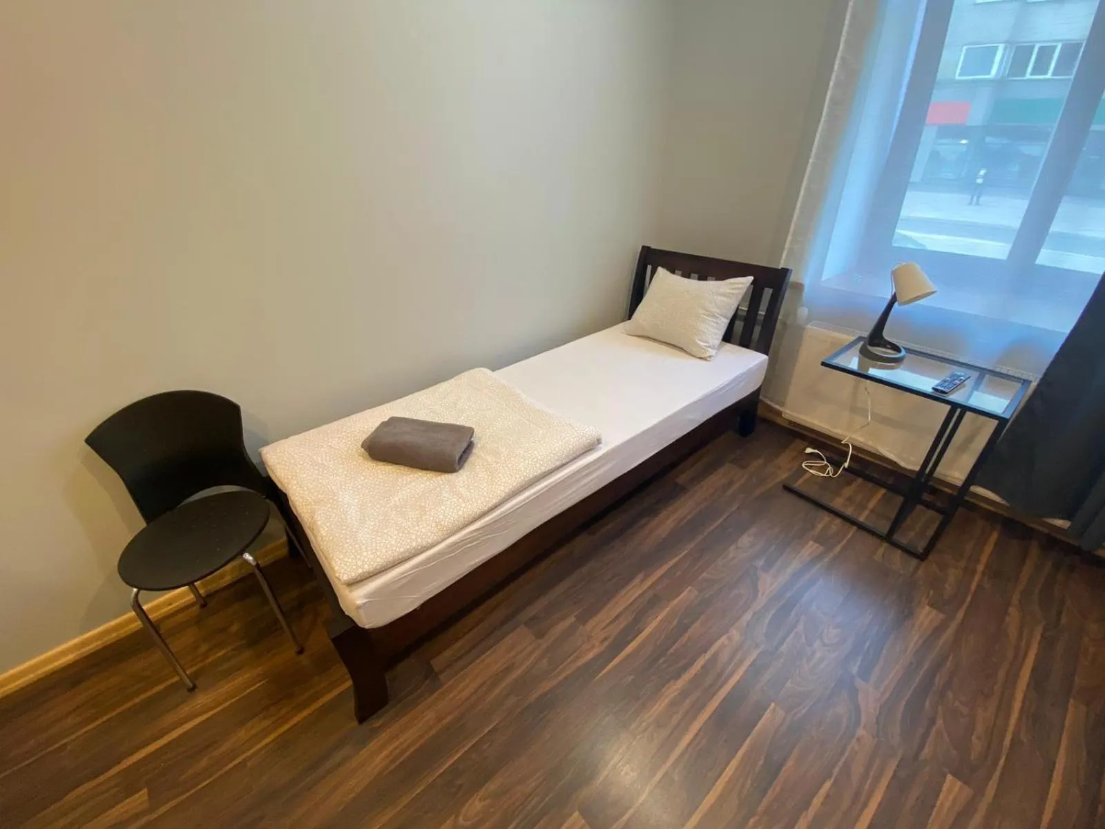 Bed in ApartHotel Riga