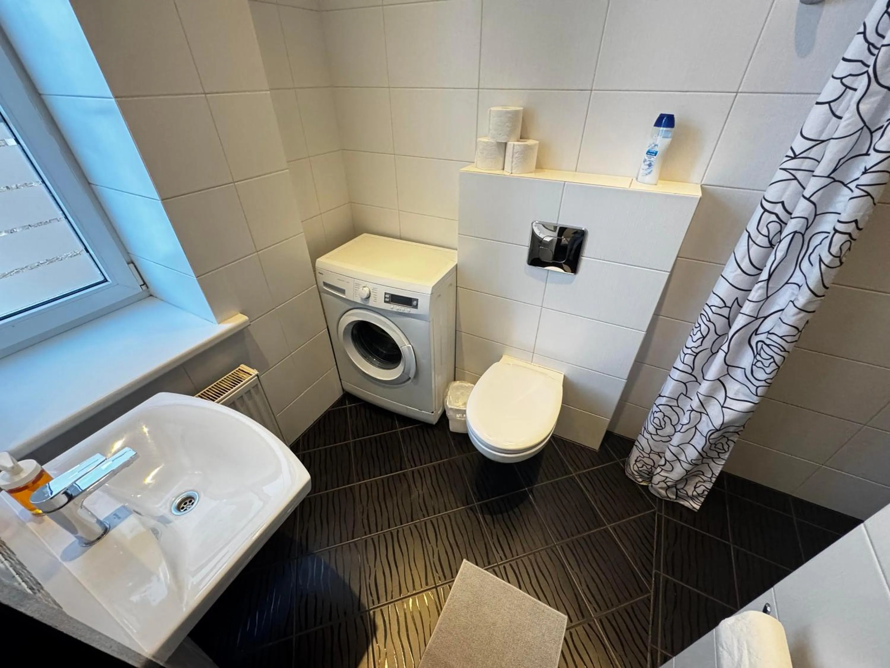 Bathroom in ApartHotel Riga