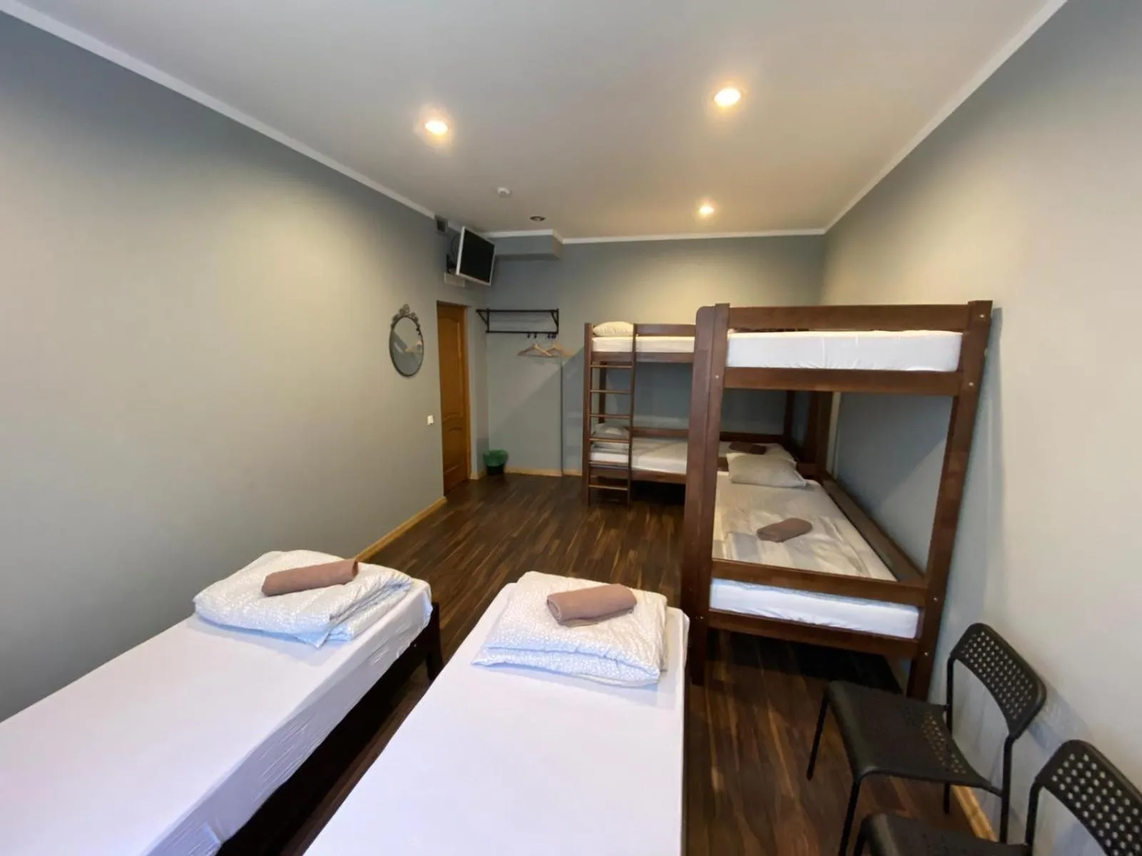 Bed in ApartHotel Riga