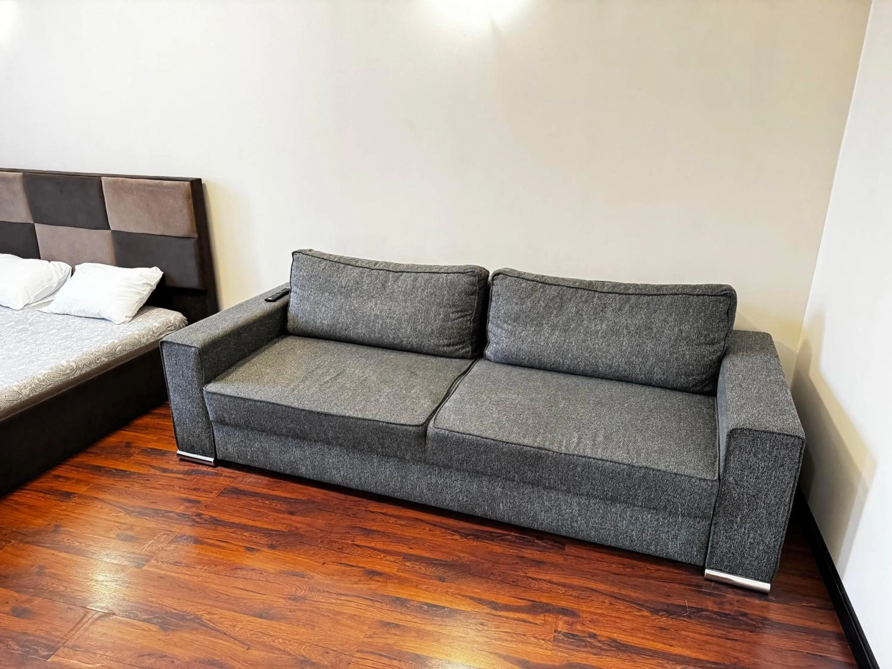 Bed in ApartHotel Riga