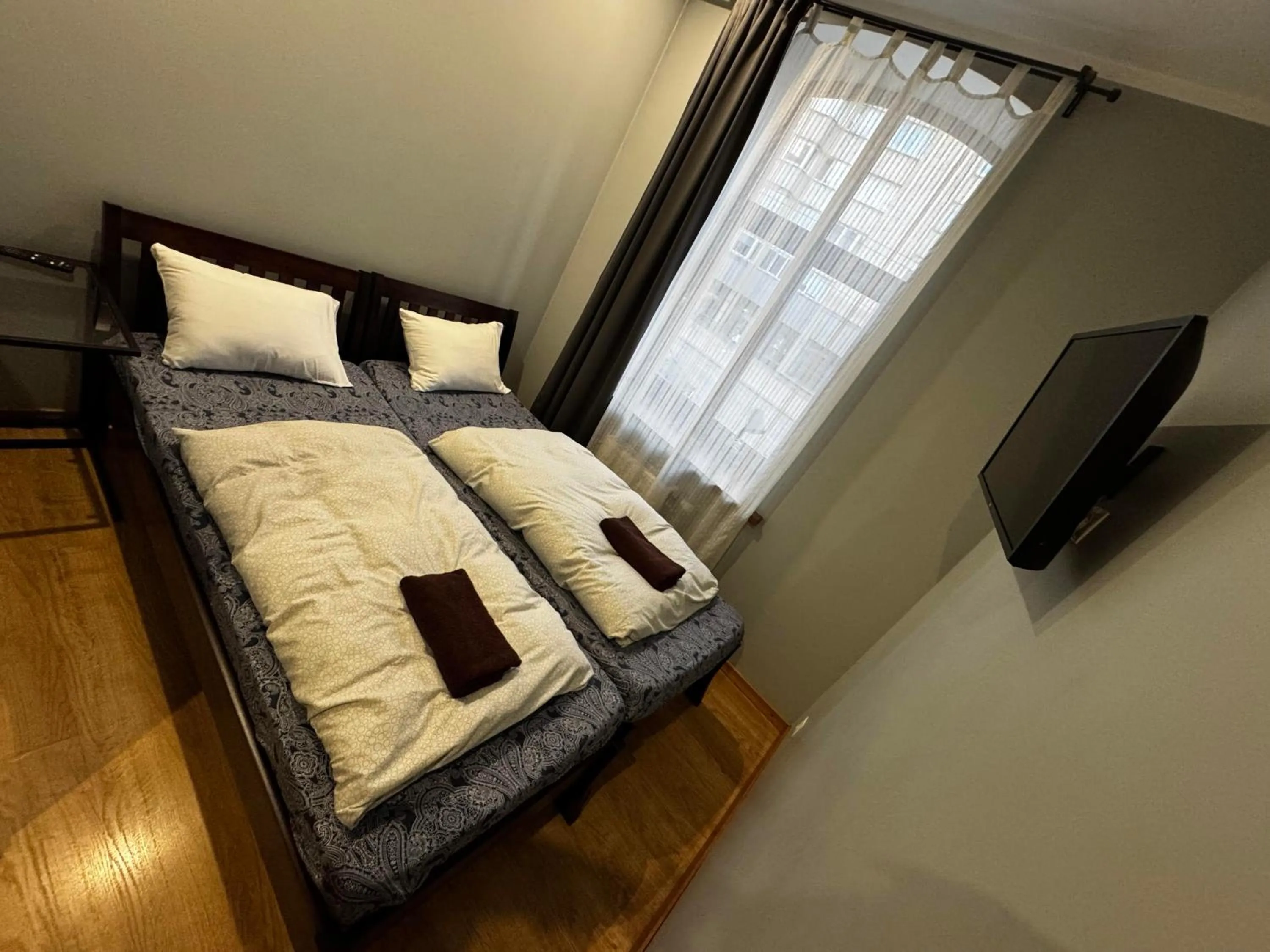 Photo of the whole room, Bed in ApartHotel Riga