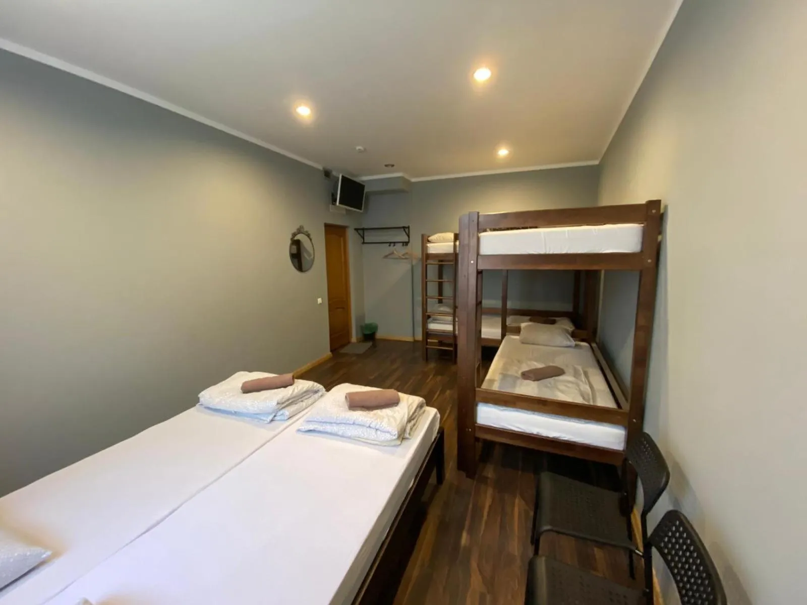 Photo of the whole room, Bed in ApartHotel Riga