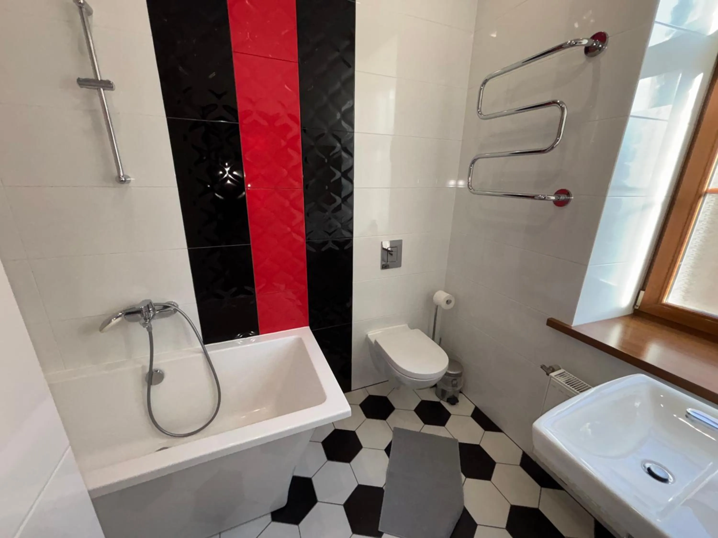 Bathroom in ApartHotel Riga