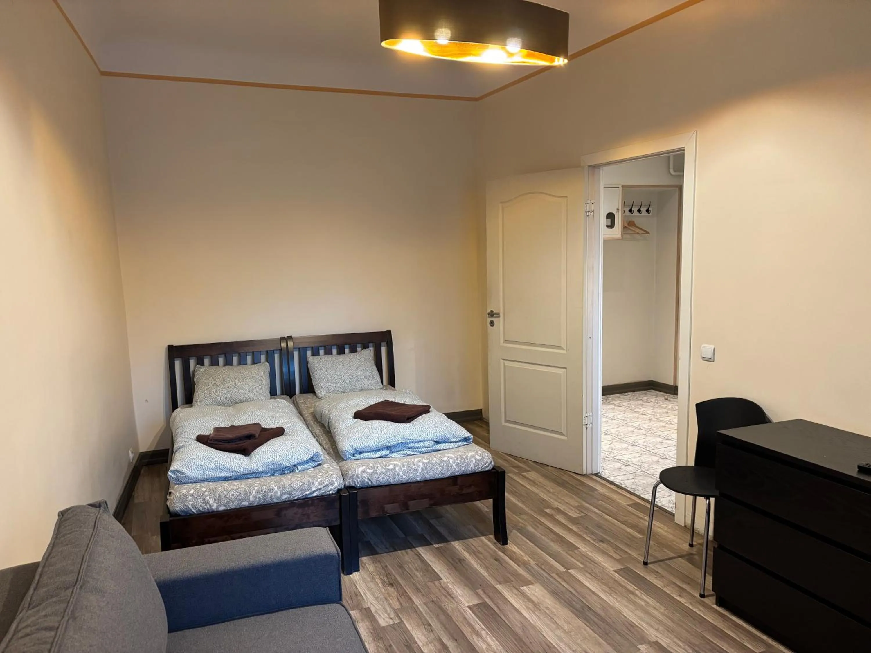 Photo of the whole room, Bed in ApartHotel Riga