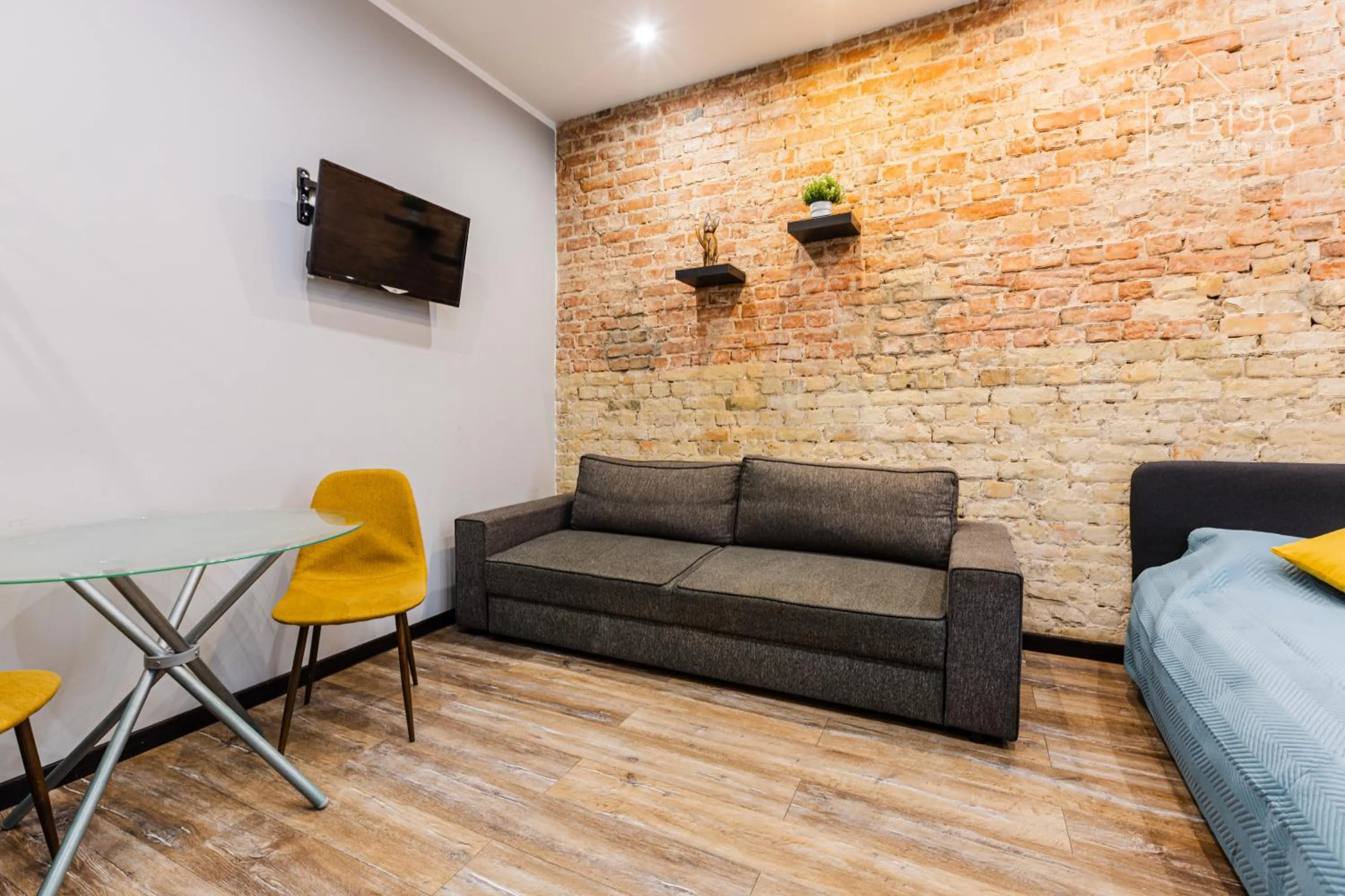 Seating area in ApartHotel Riga