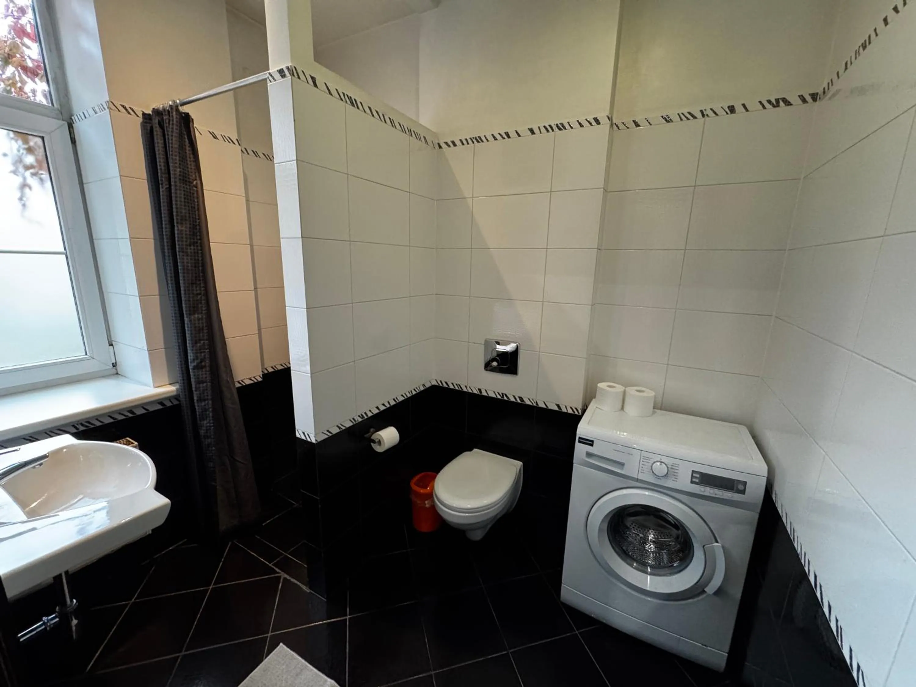 Bathroom in ApartHotel Riga