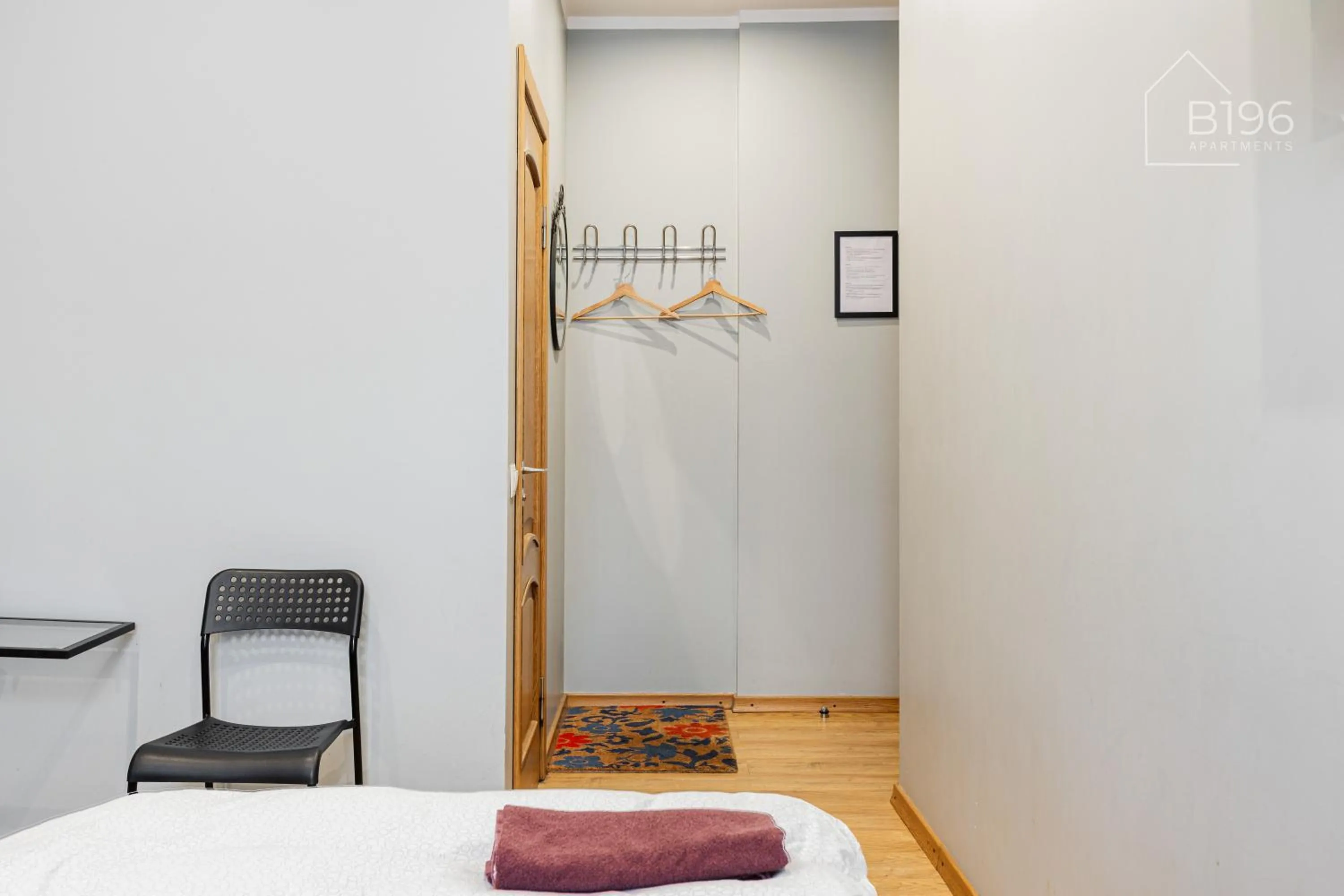 Photo of the whole room, Bed in ApartHotel Riga