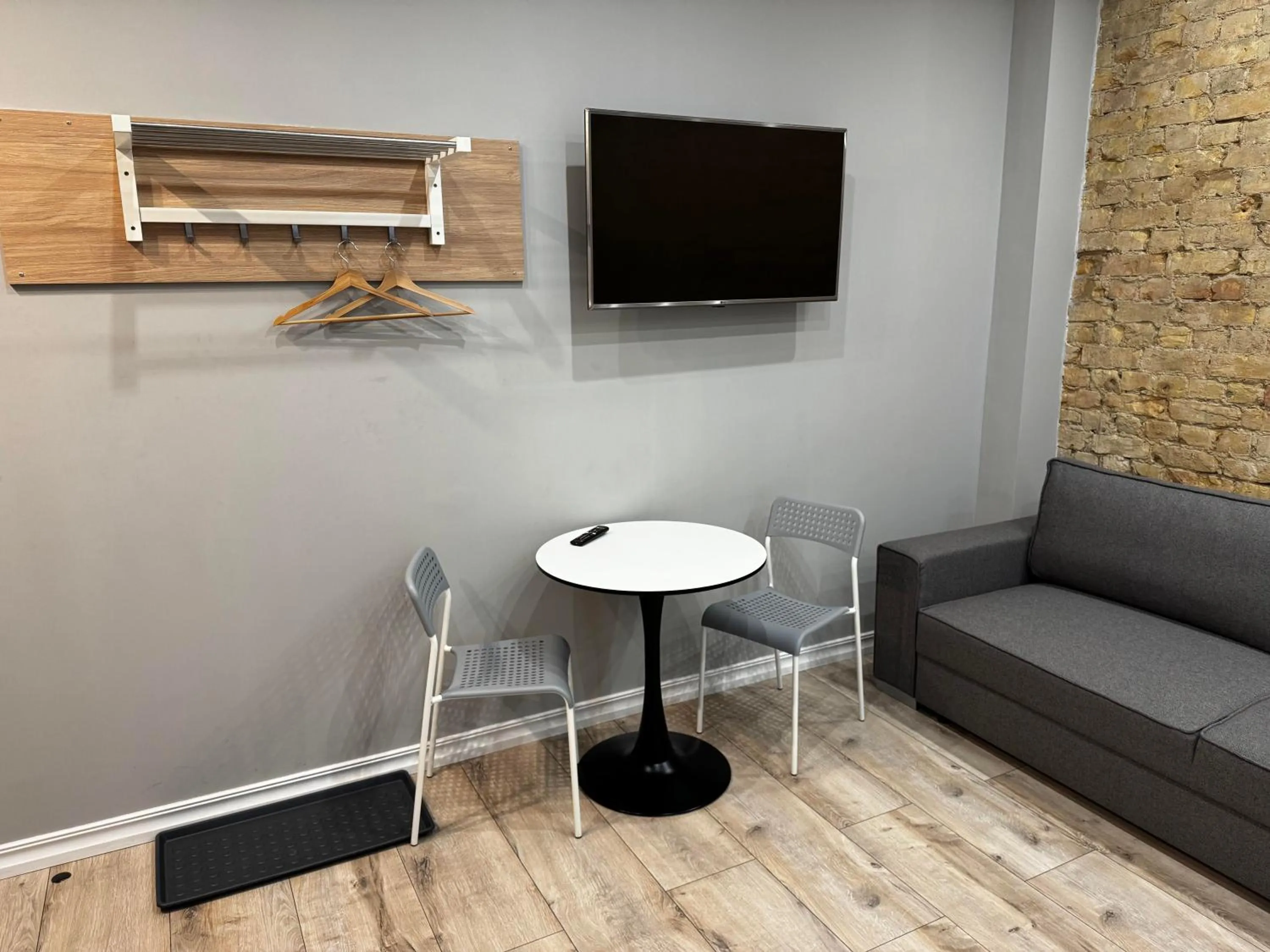 Seating area in ApartHotel Riga