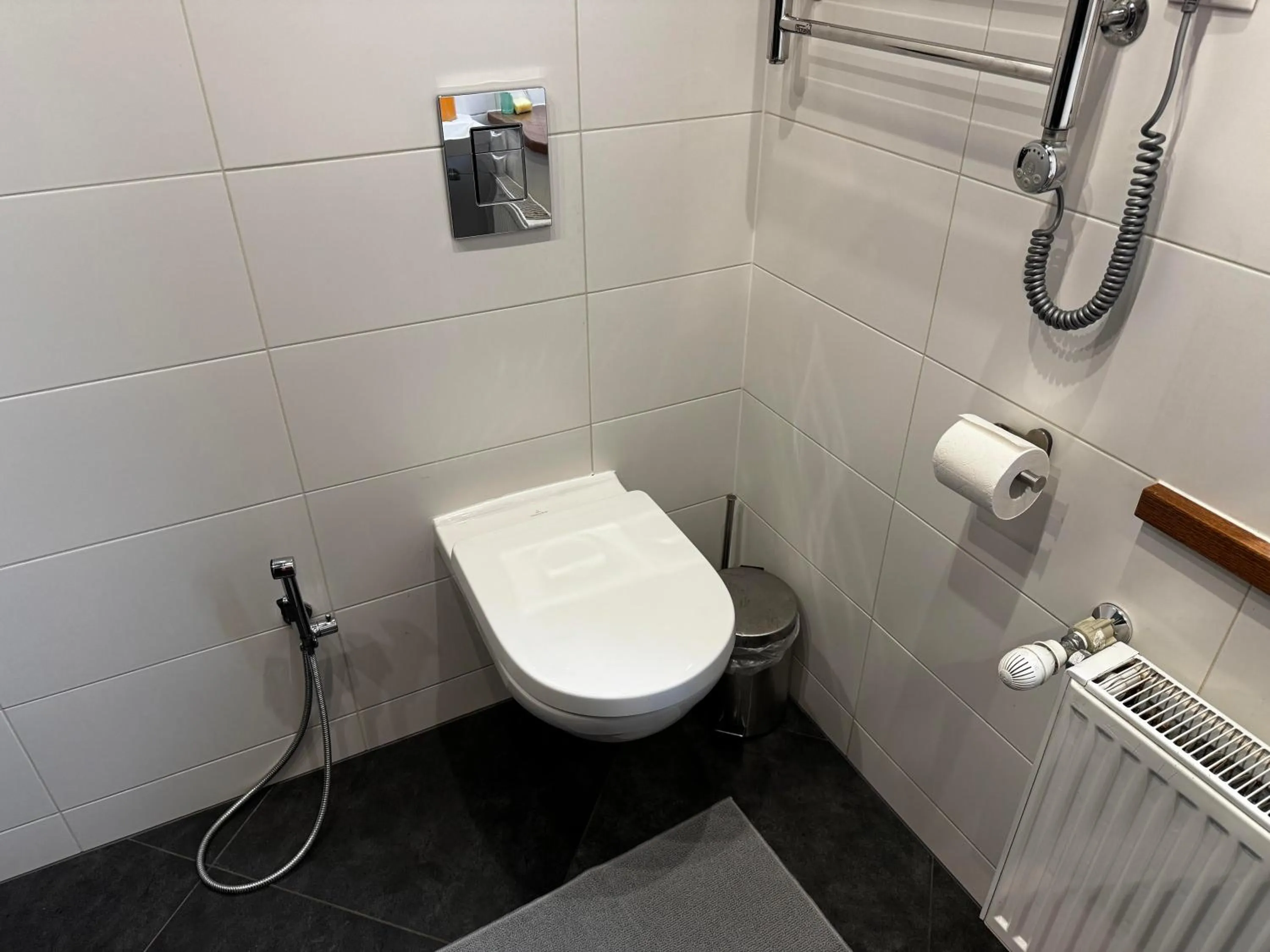 Toilet in ApartHotel Riga