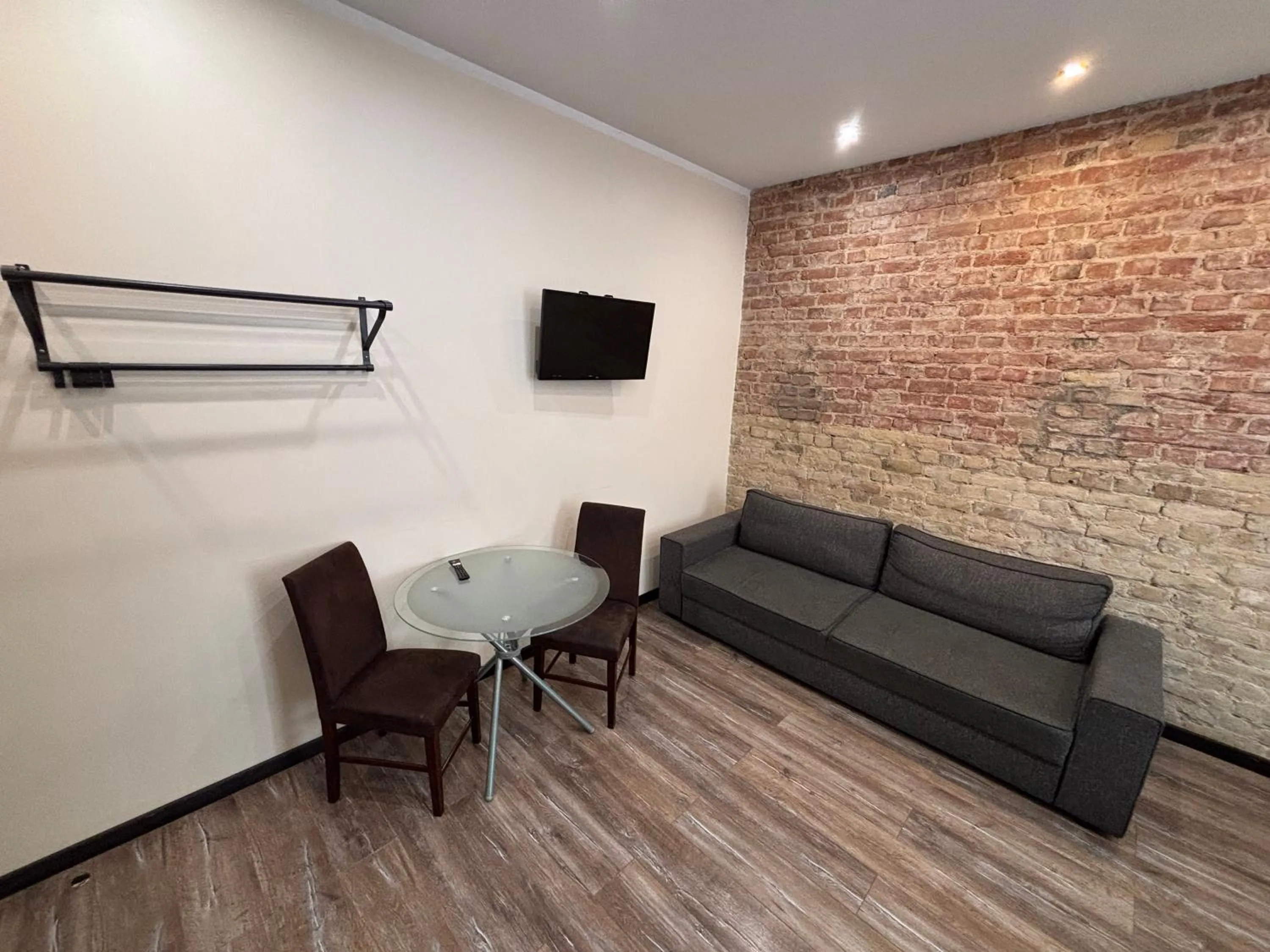 Seating area in ApartHotel Riga