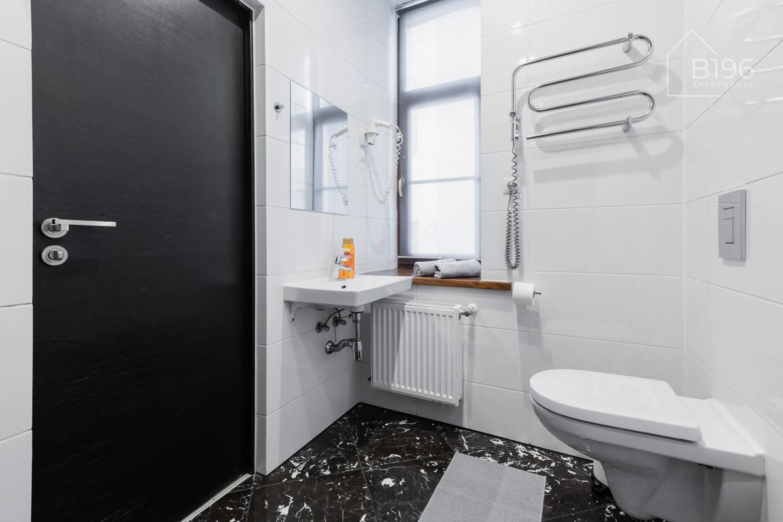 Shower in ApartHotel Riga