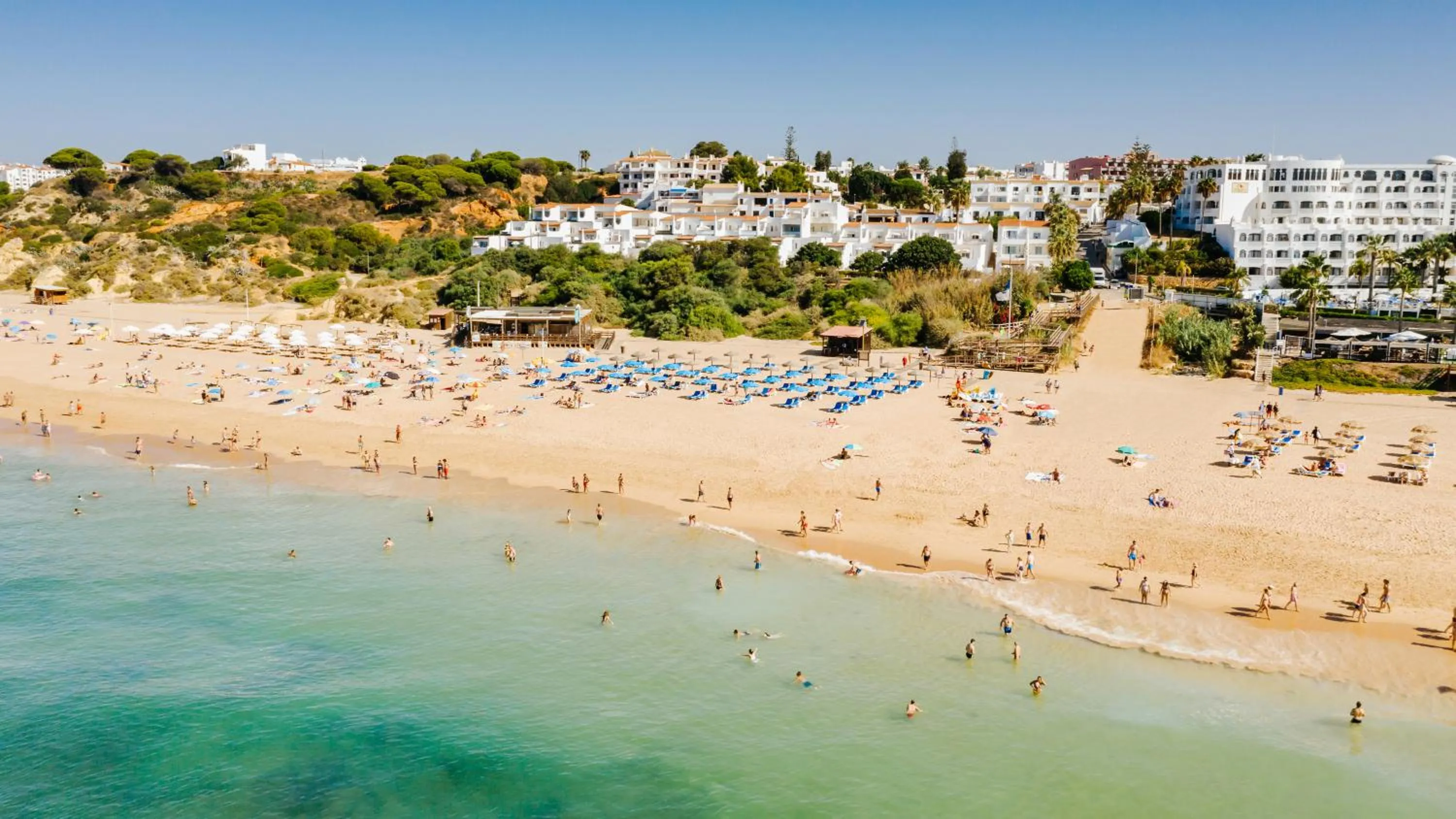 Bird's eye view in Monica Isabel Beach Club