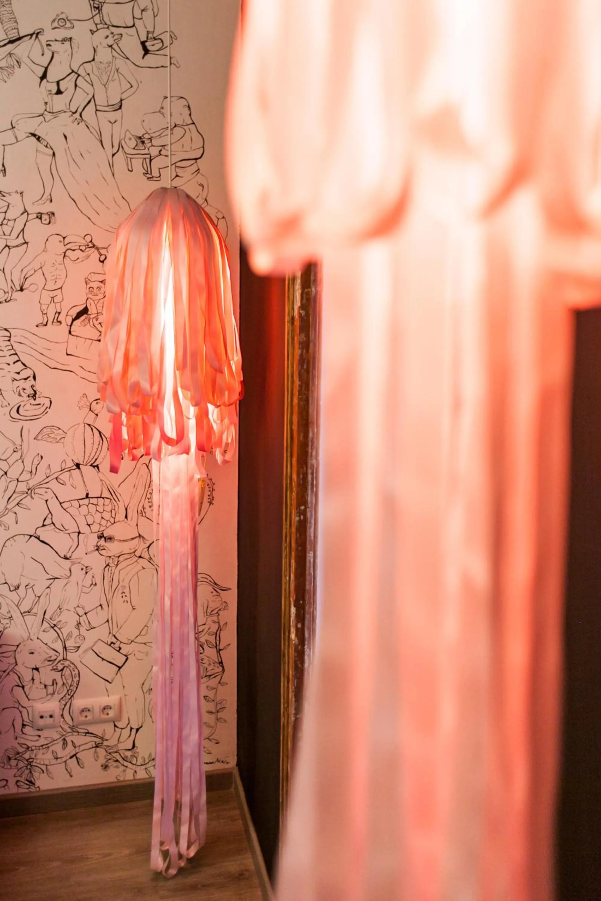 Decorative detail in ZOOROOMS Boutique Guesthouse