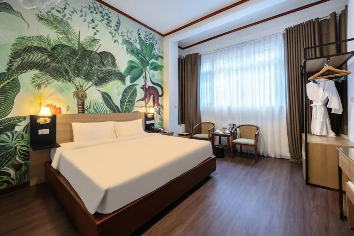 Bed in A25 Hotel - 80 Mai Hắc Đế