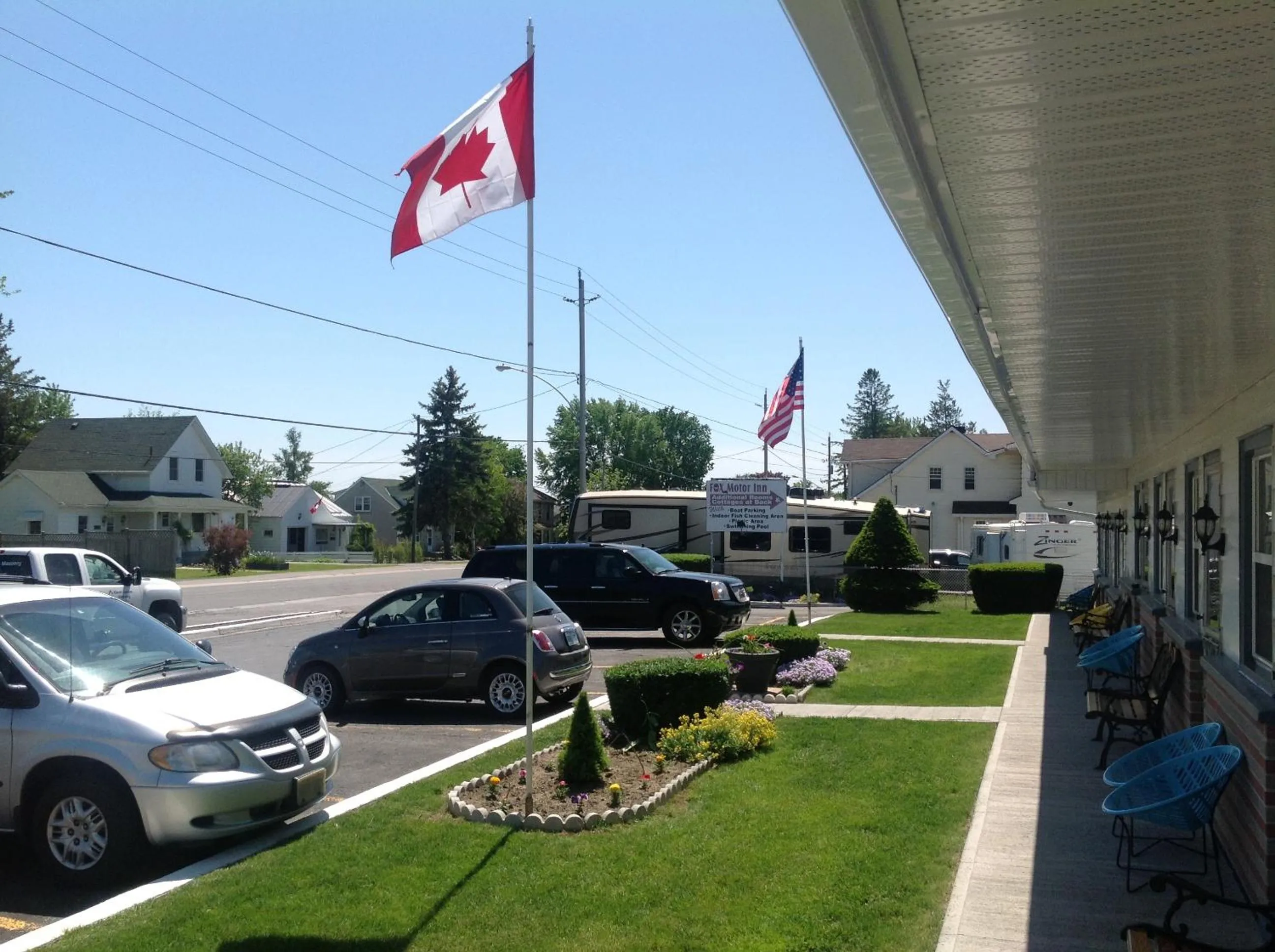 View (from property/room) in Fox Motor Inn