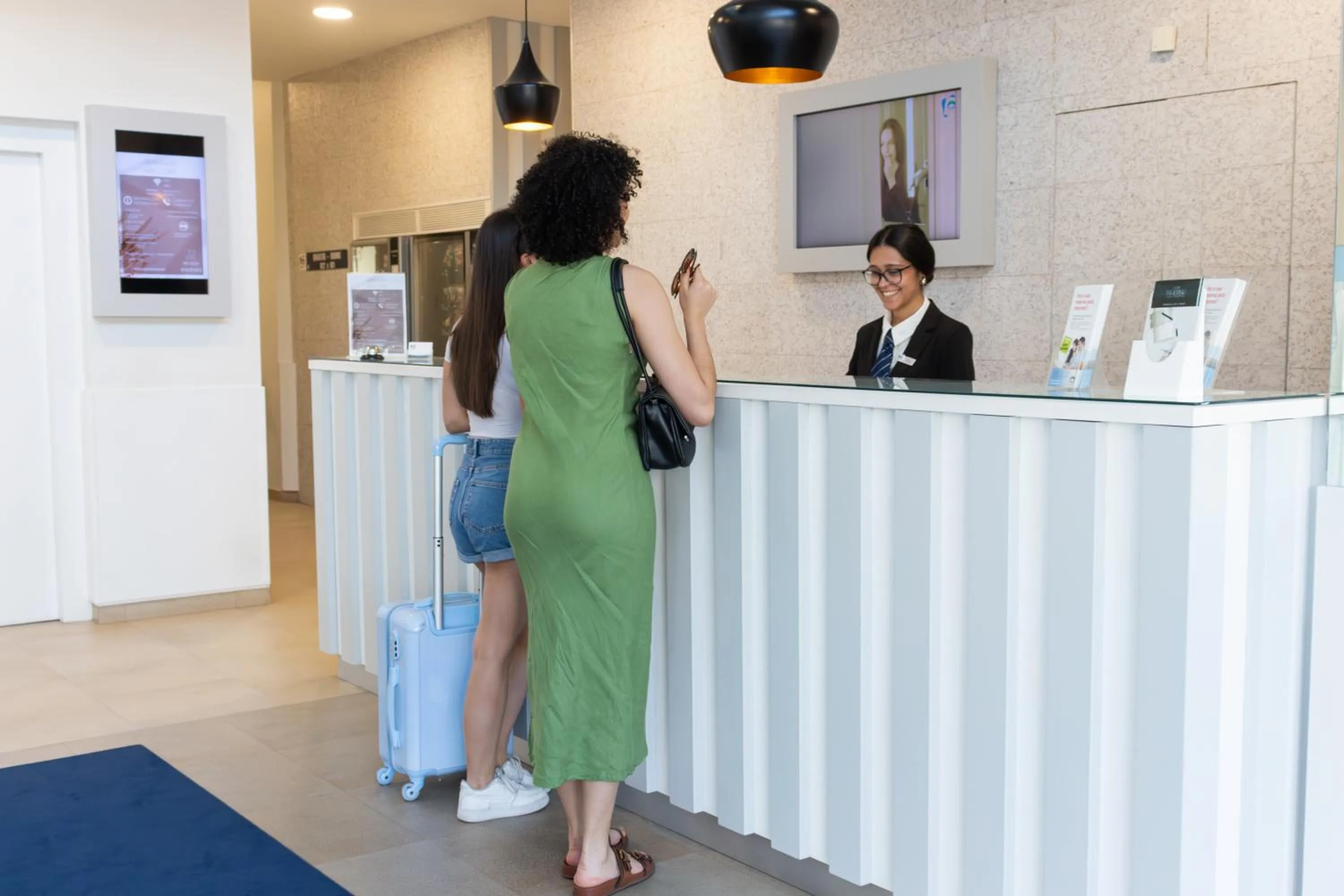 Lobby or reception in Park Hotel Porto Gaia