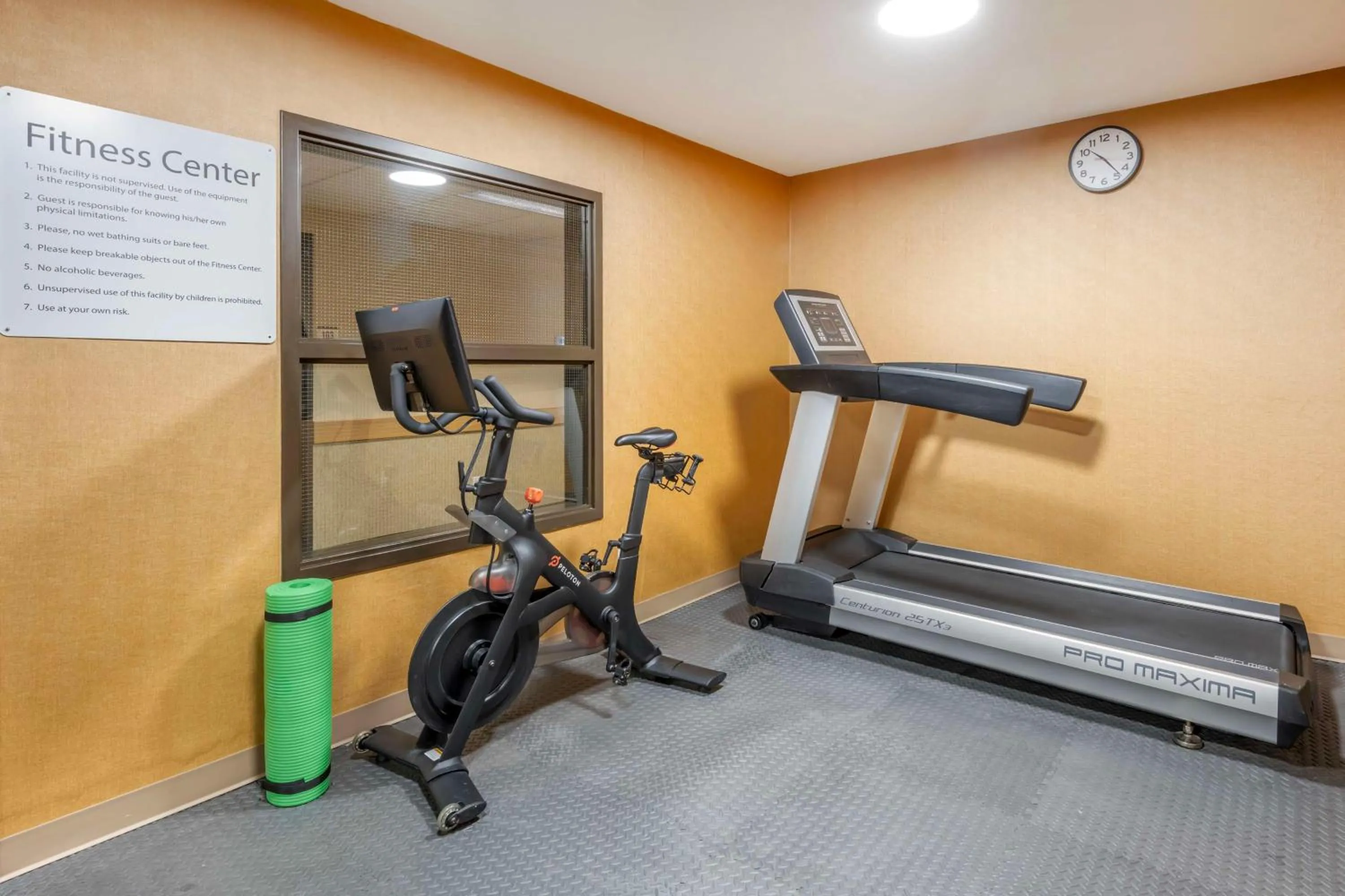 Fitness centre/facilities in SureStay Plus by Best Western Enterprise