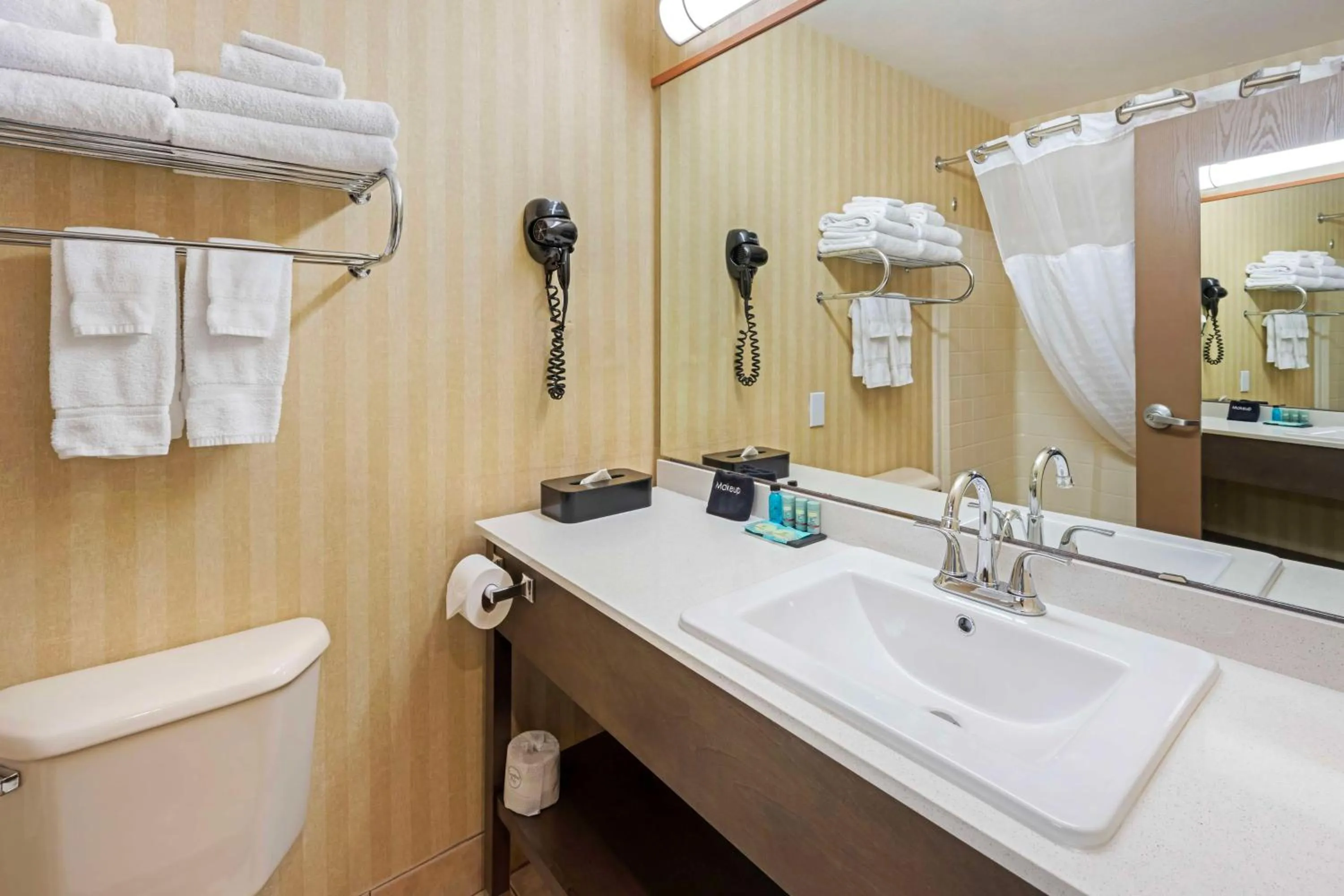 Bathroom in SureStay Plus by Best Western Enterprise