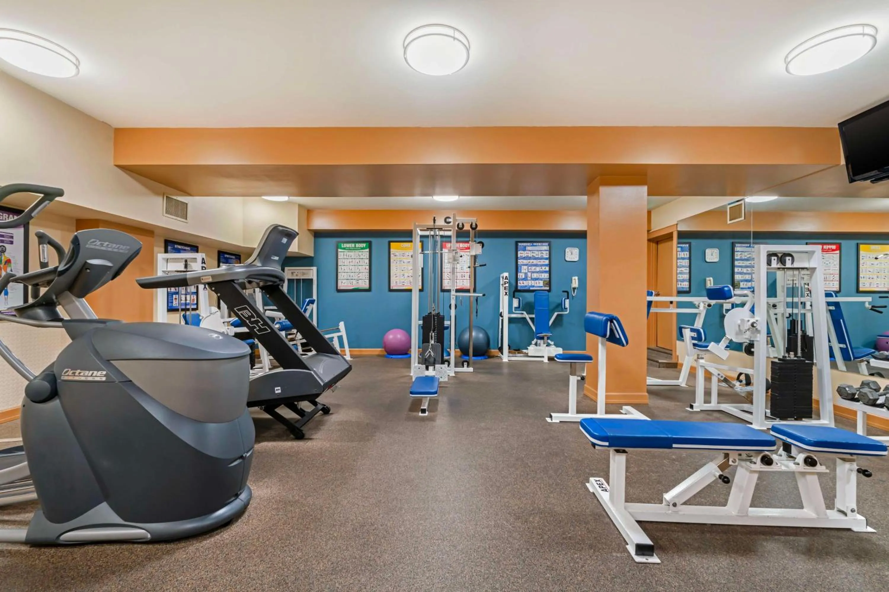 Fitness centre/facilities in Best Western Plus Barclay Hotel