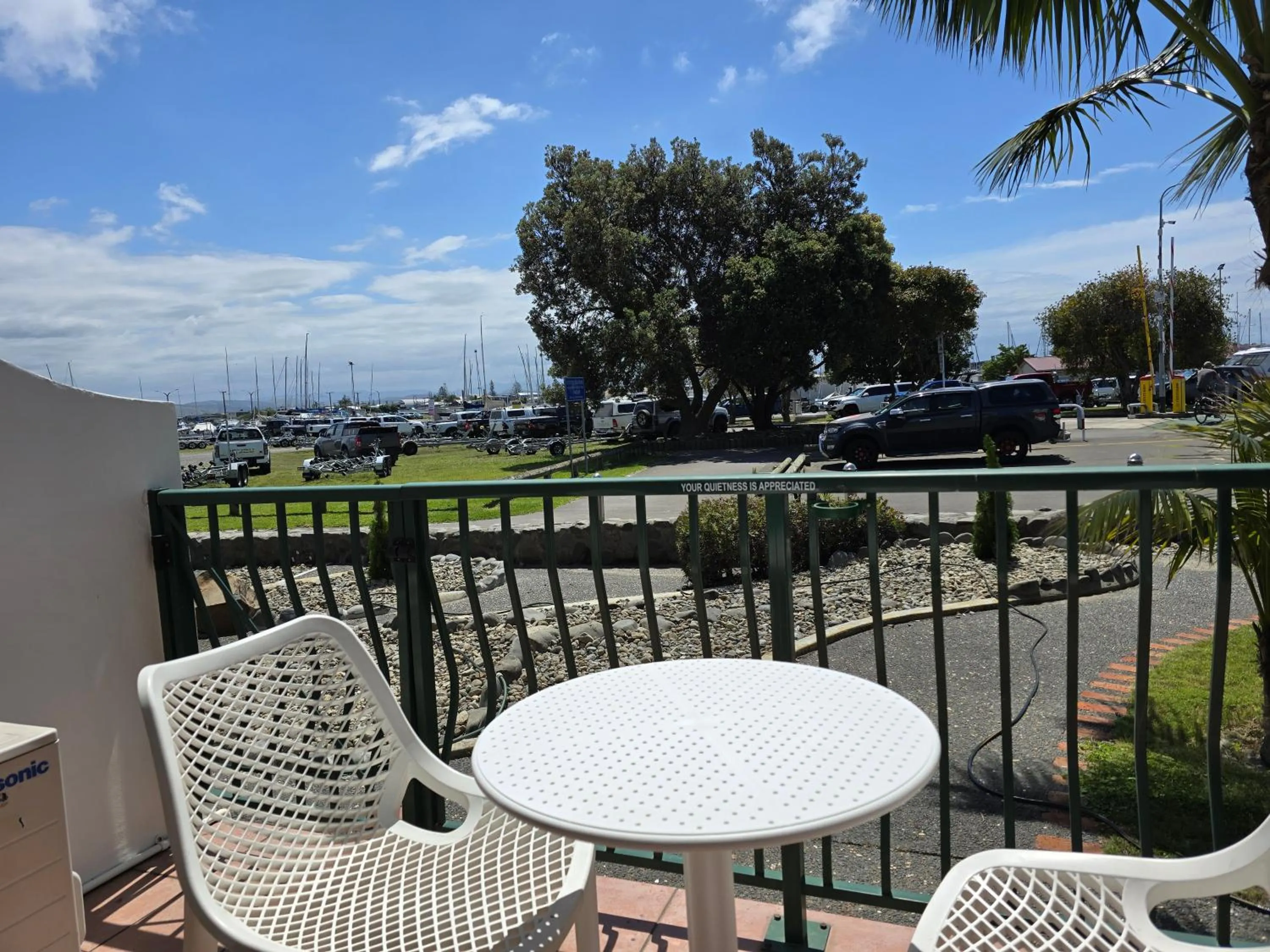 Patio in Bluewater Hotel