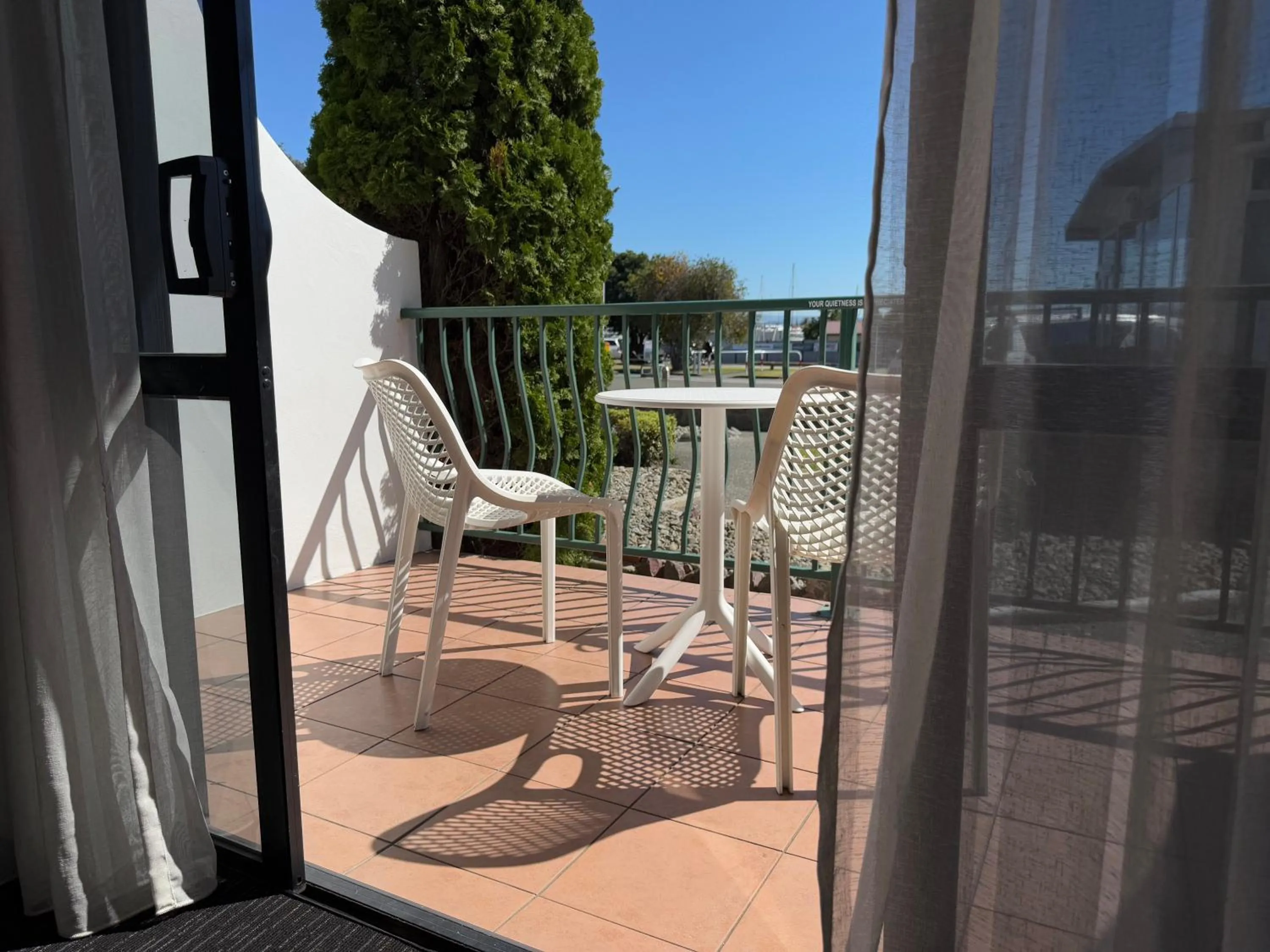 Patio in Bluewater Hotel