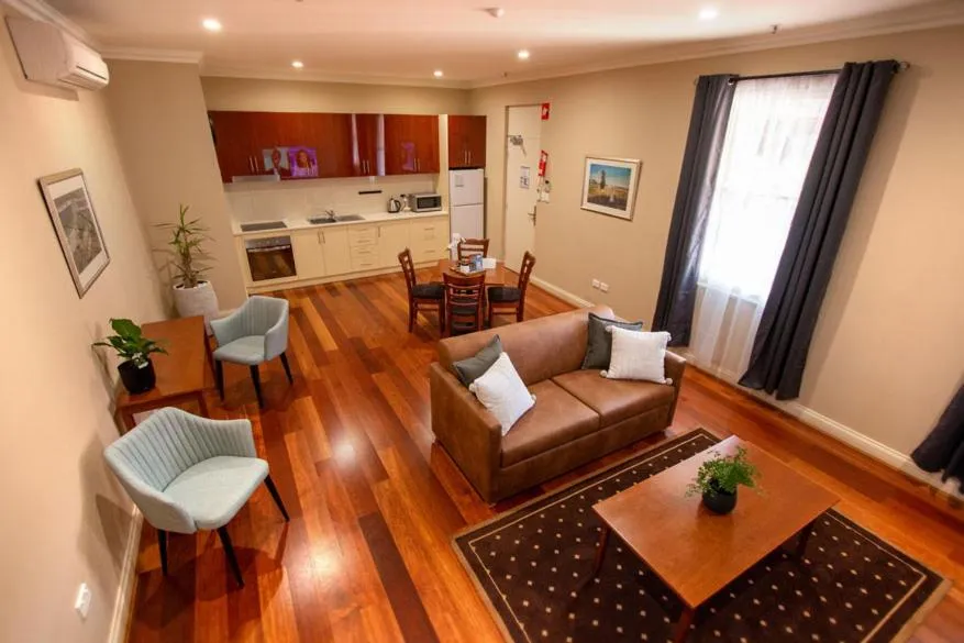 Kitchen or kitchenette in Whyalla Playford Apartments