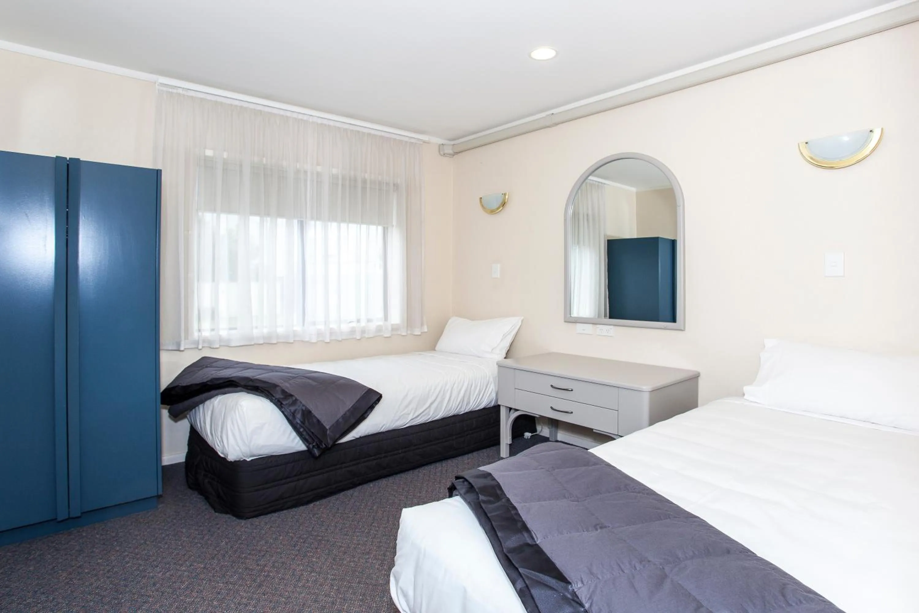 Bedroom, Bed in Te Mata Lodge