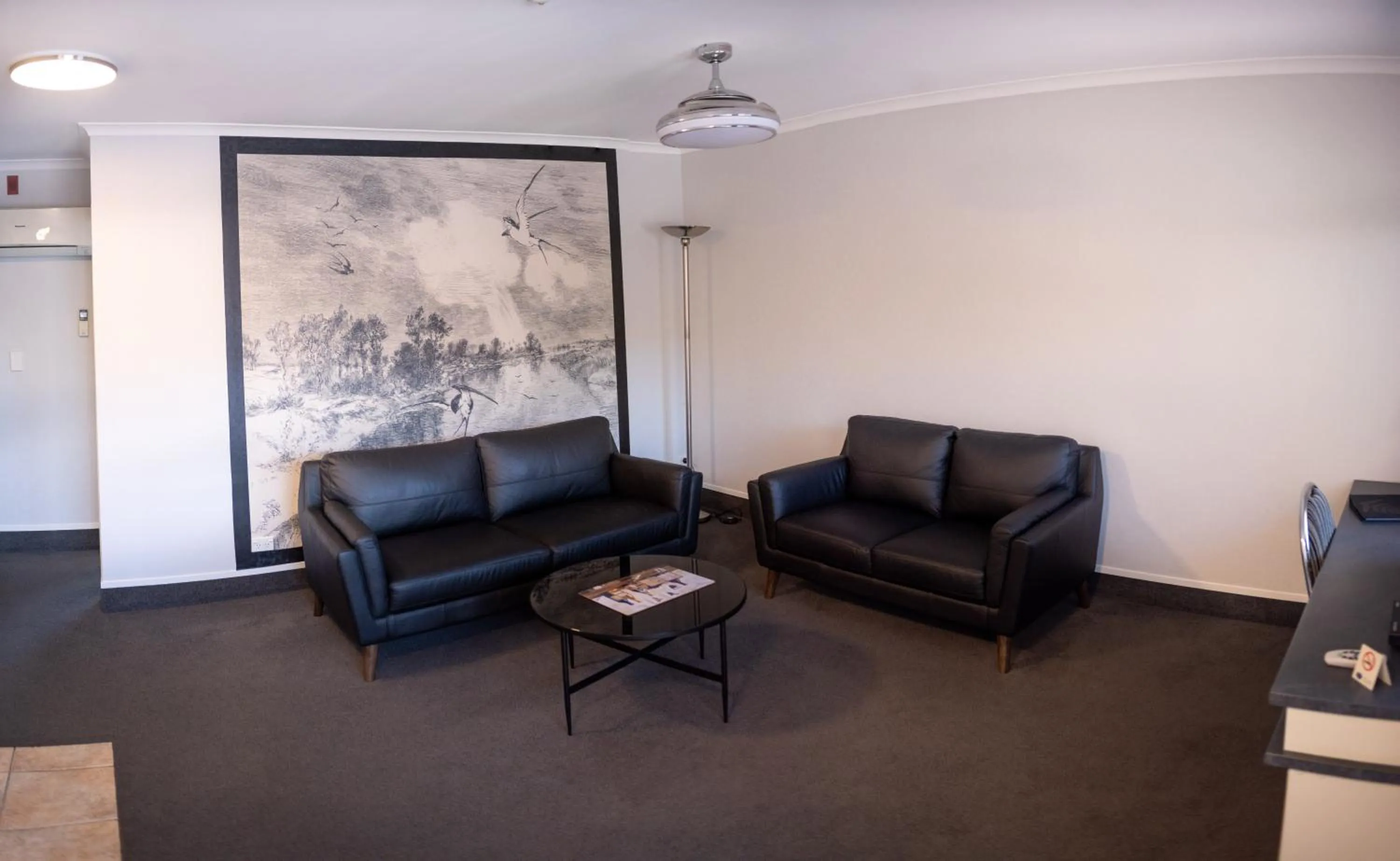 Living room in Deco City Motor Lodge