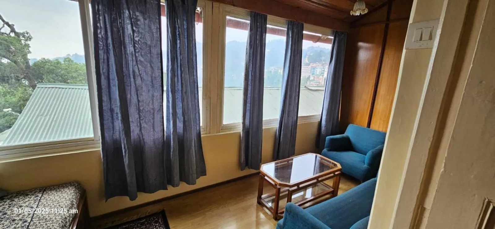 Seating area in Hotel Padmini NIvas