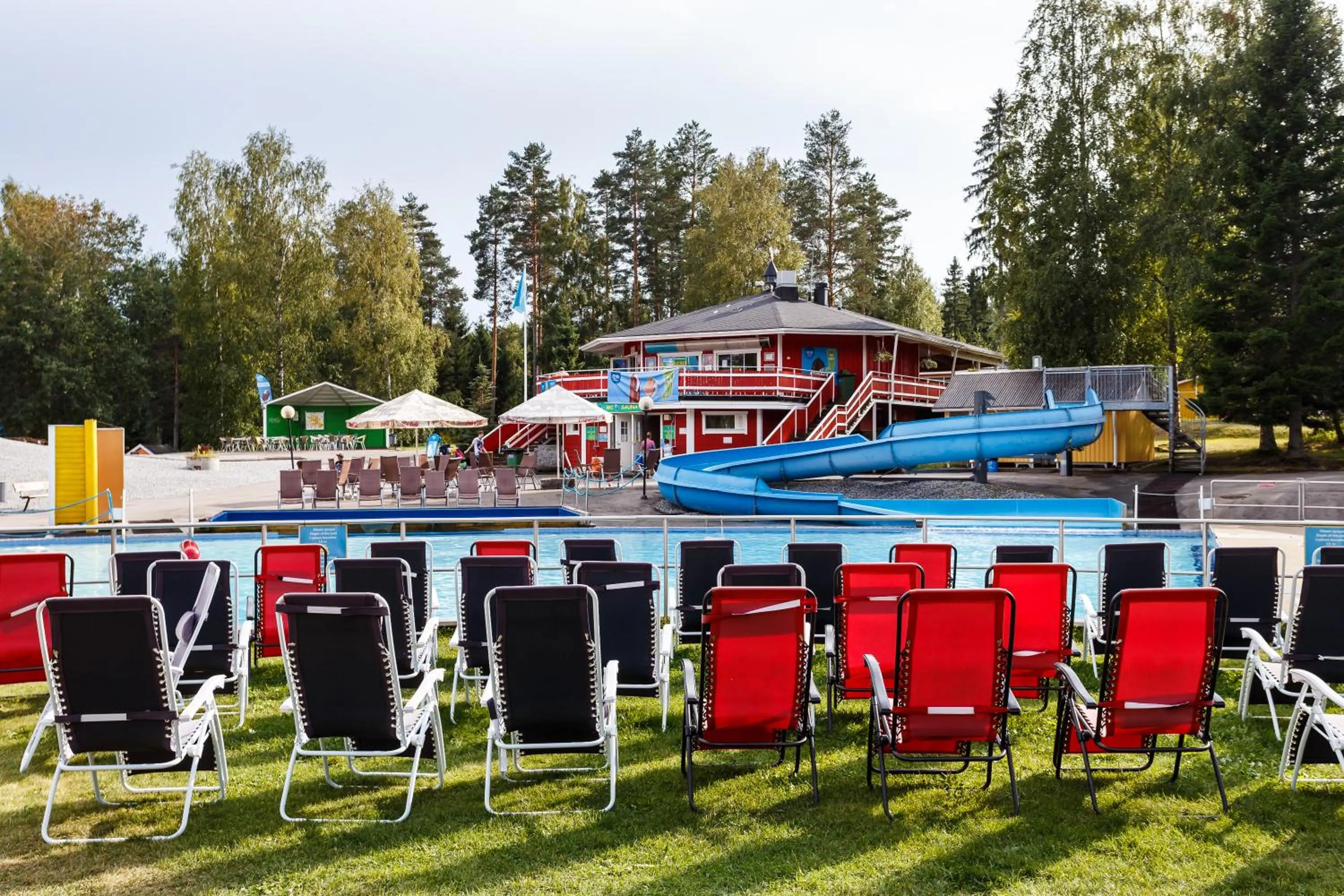 Aqua park in Punkaharju Resort