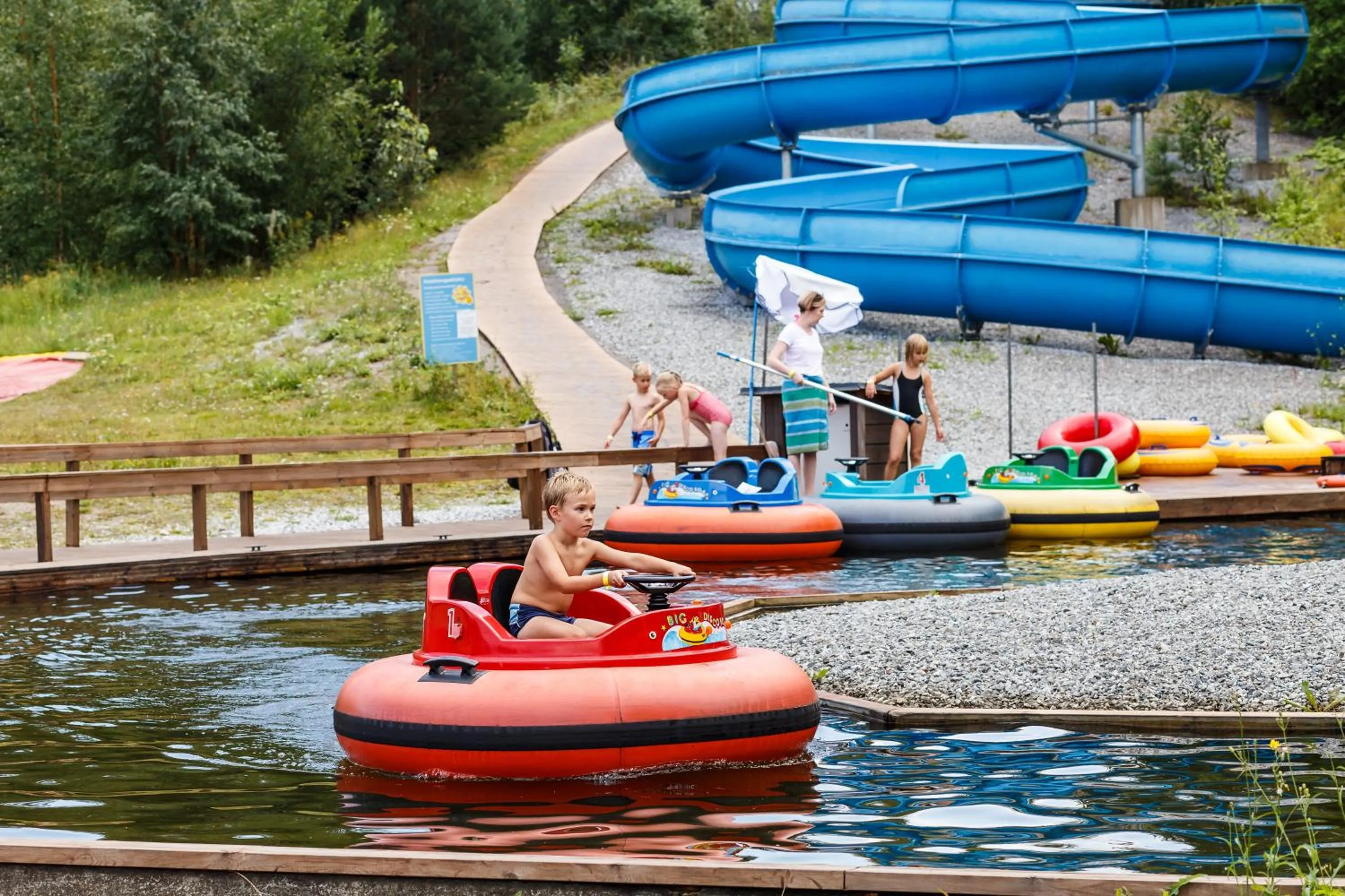 Aqua park in Punkaharju Resort