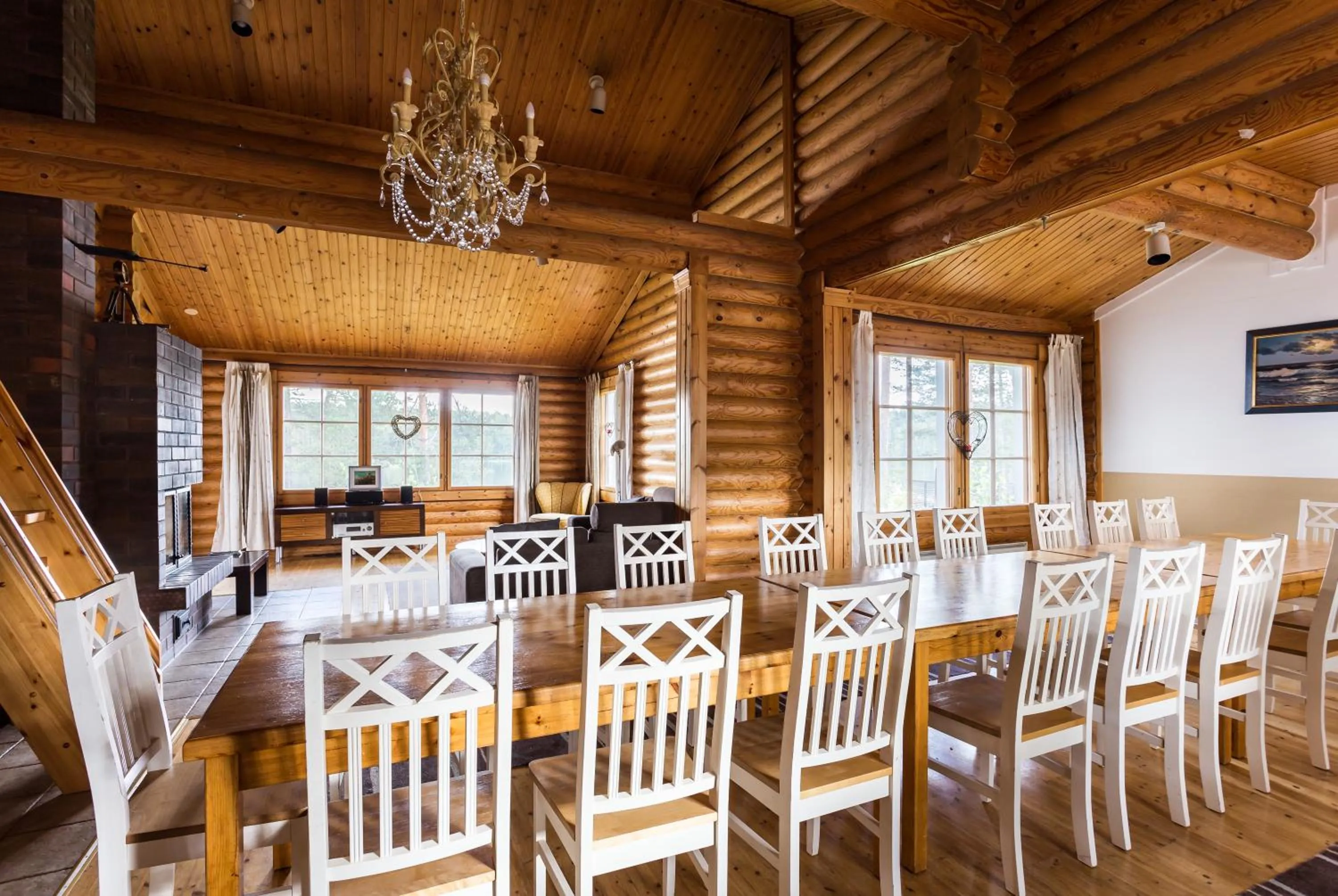 Dining area in Punkaharju Resort