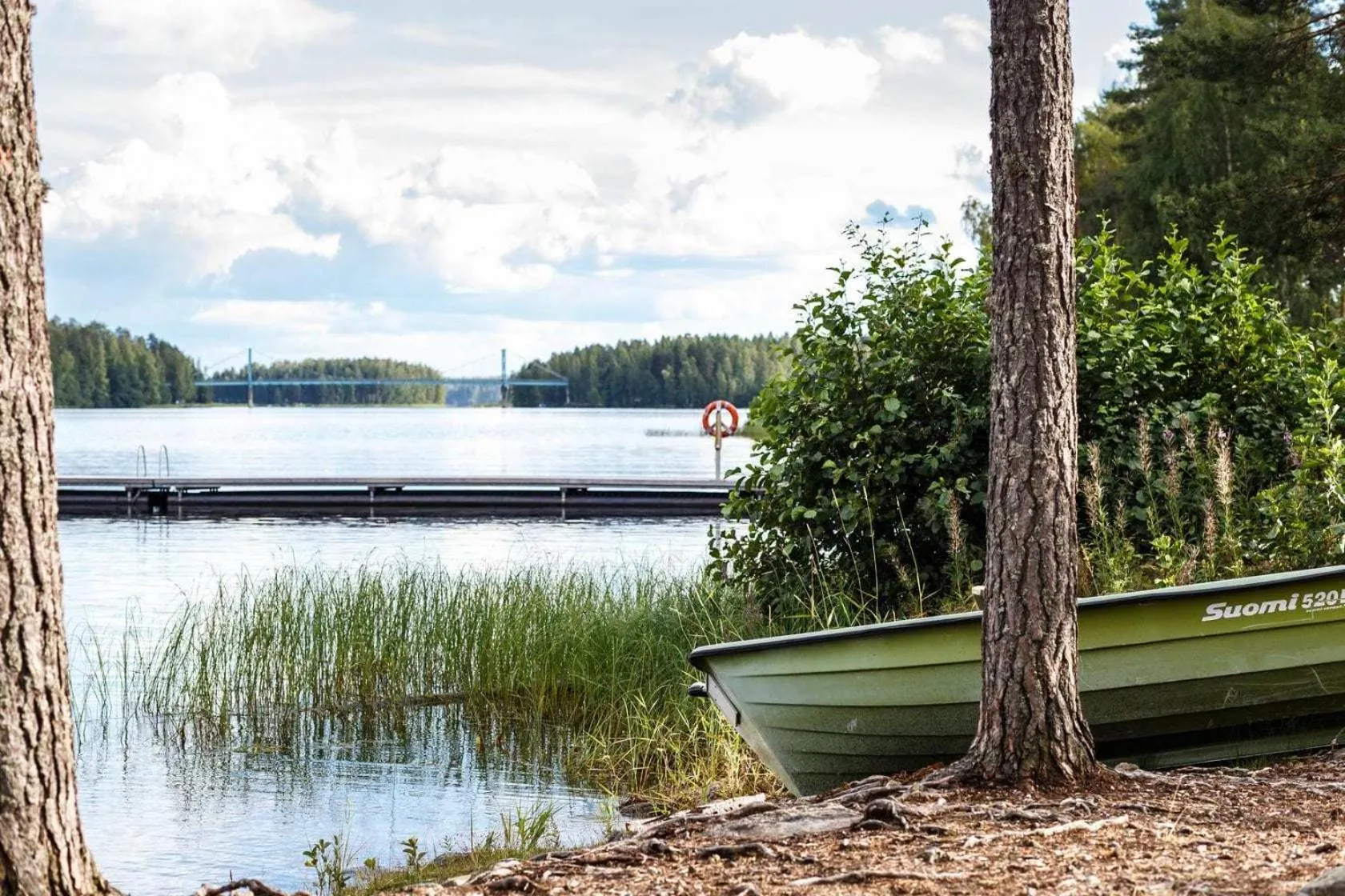 Natural landscape in Punkaharju Resort