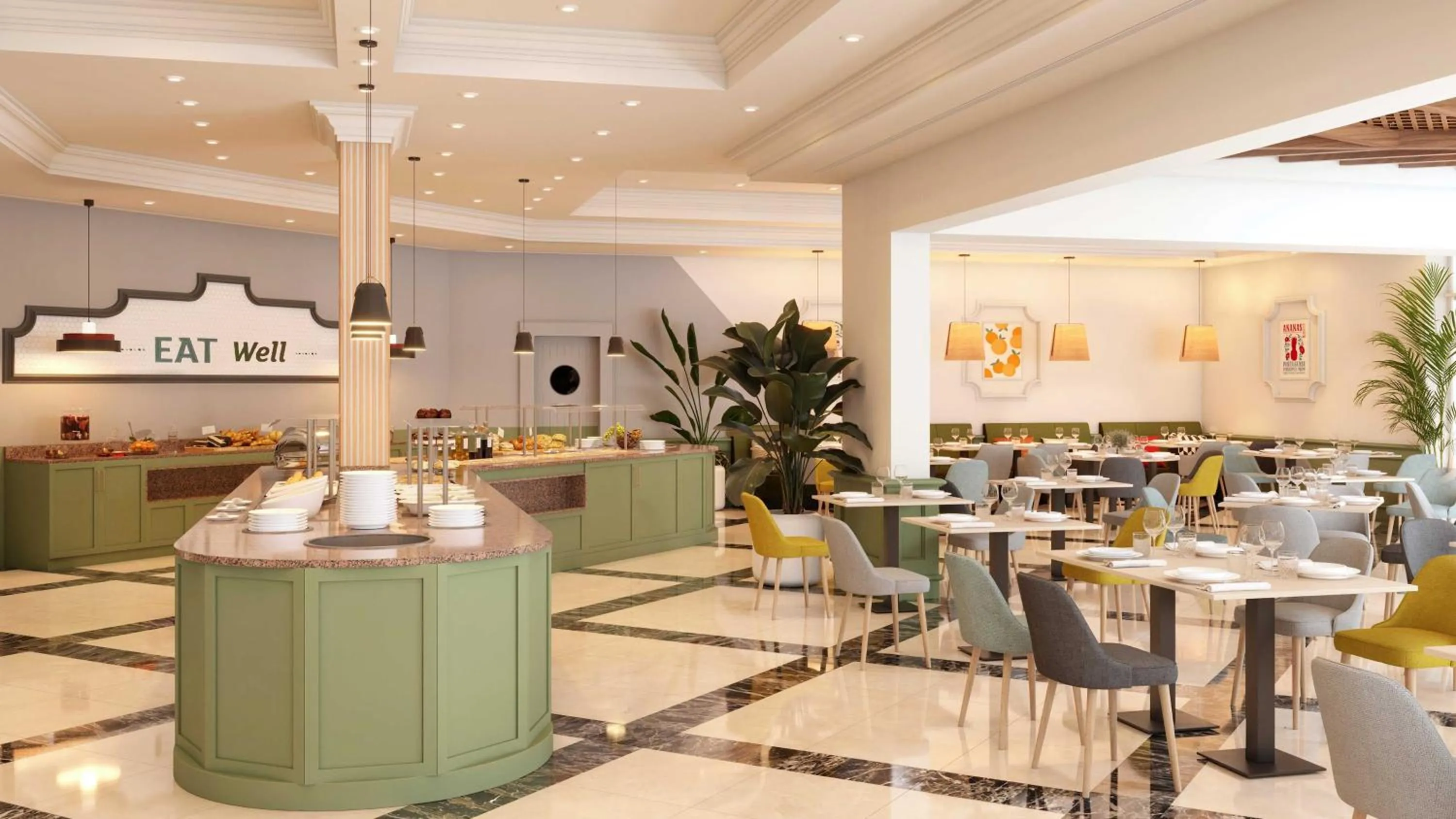 Restaurant/places to eat in Real Bellavista Hotel & Spa