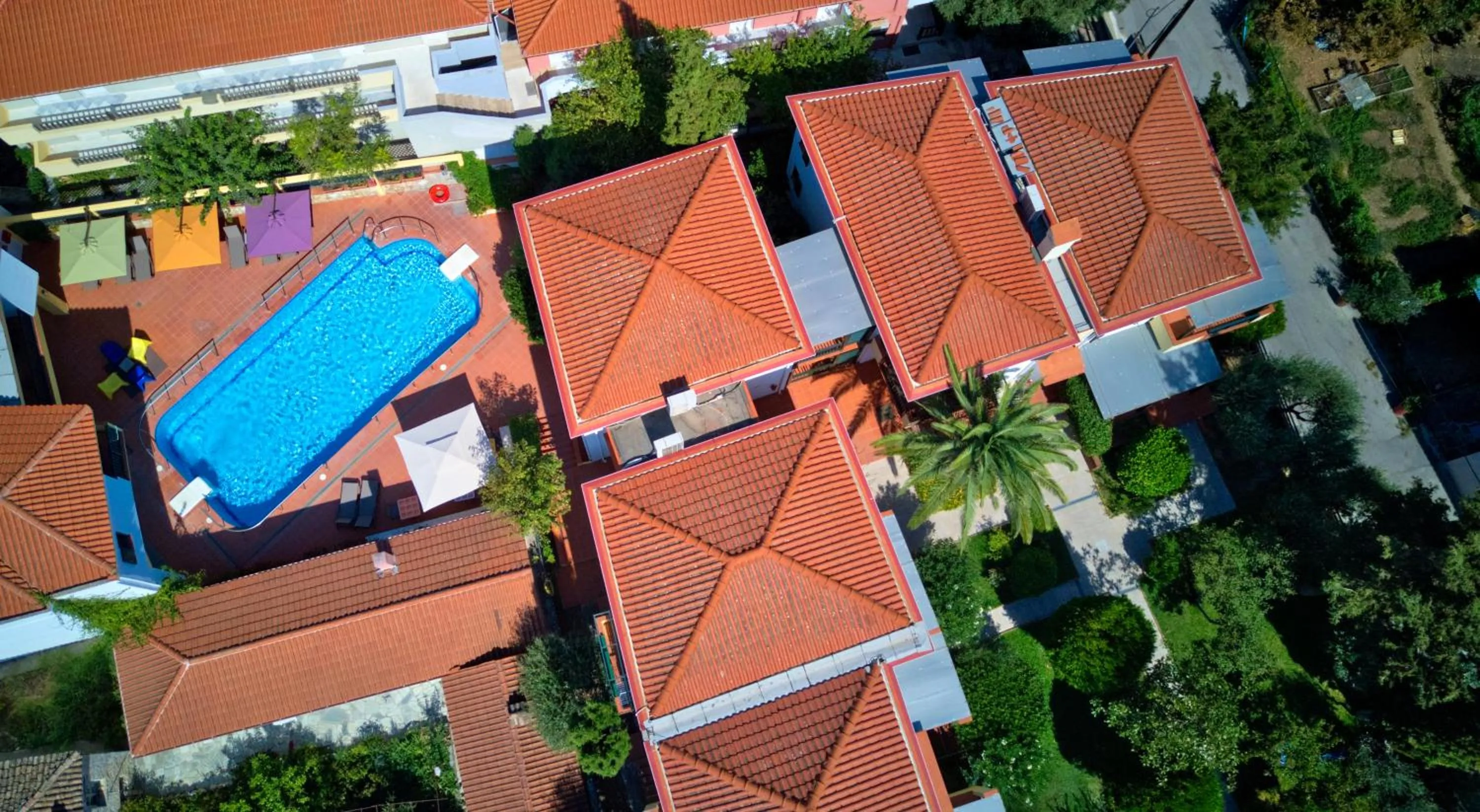 Bird's eye view in Elia Apartments