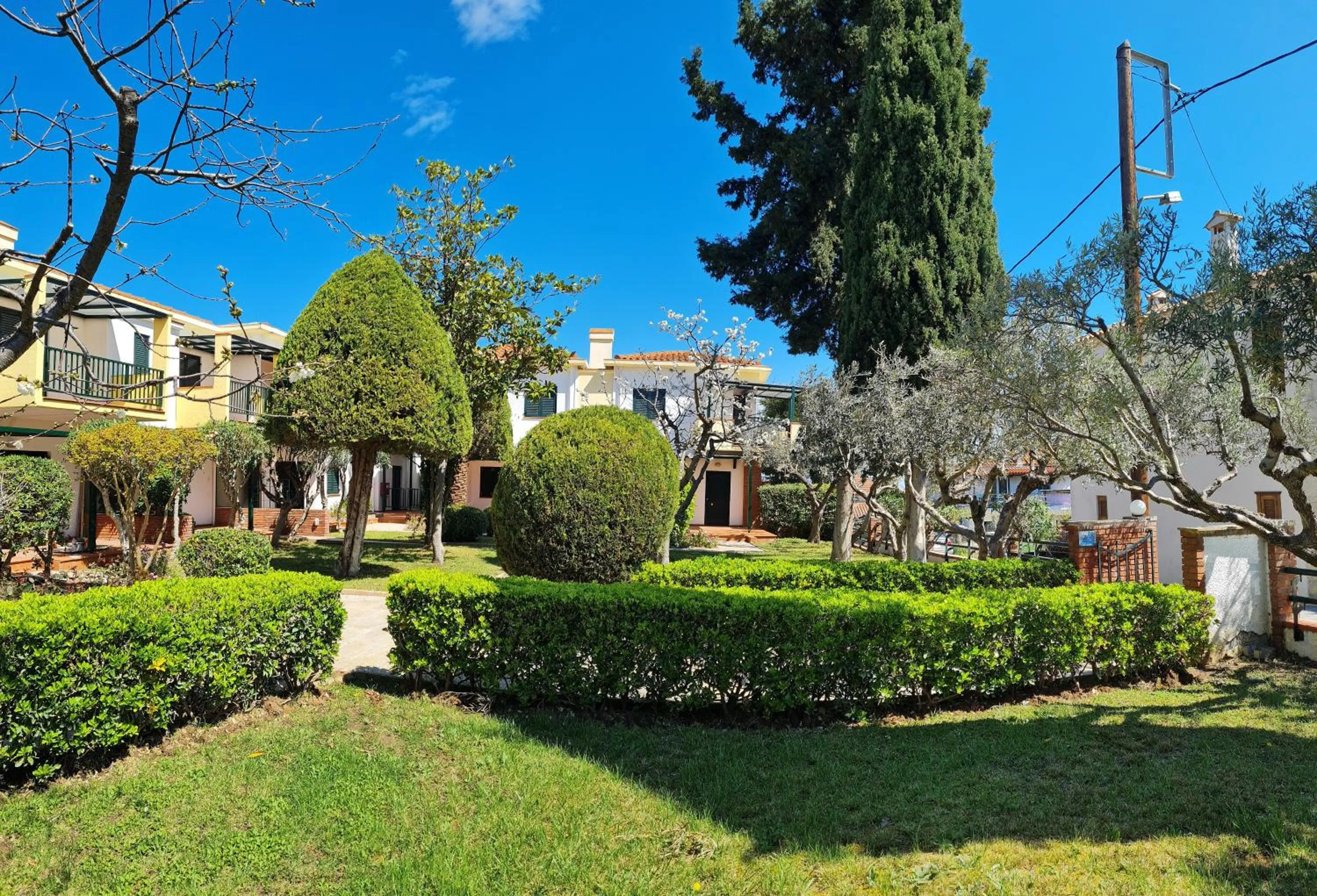 Garden in Elia Apartments
