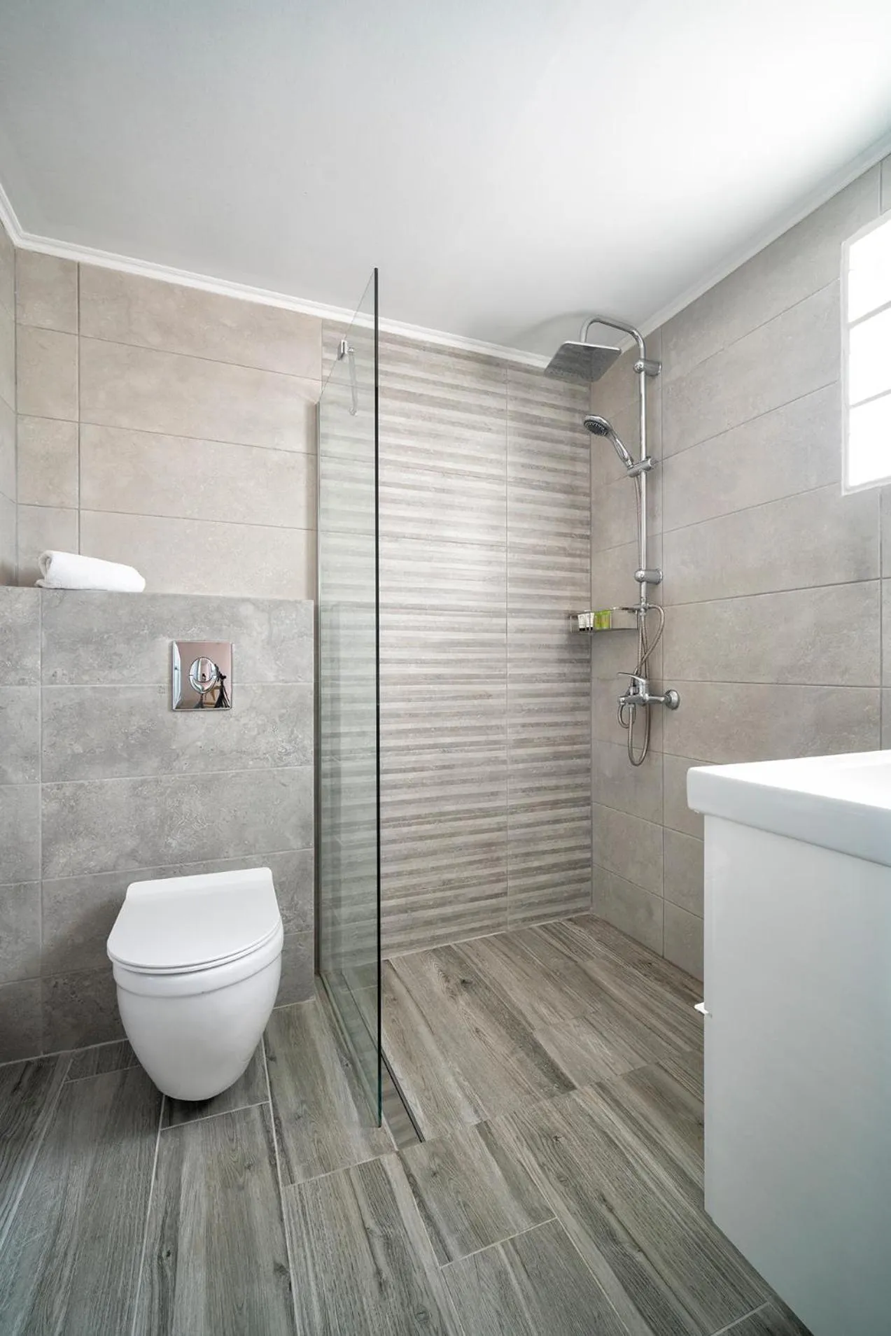 Shower in Elia Apartments