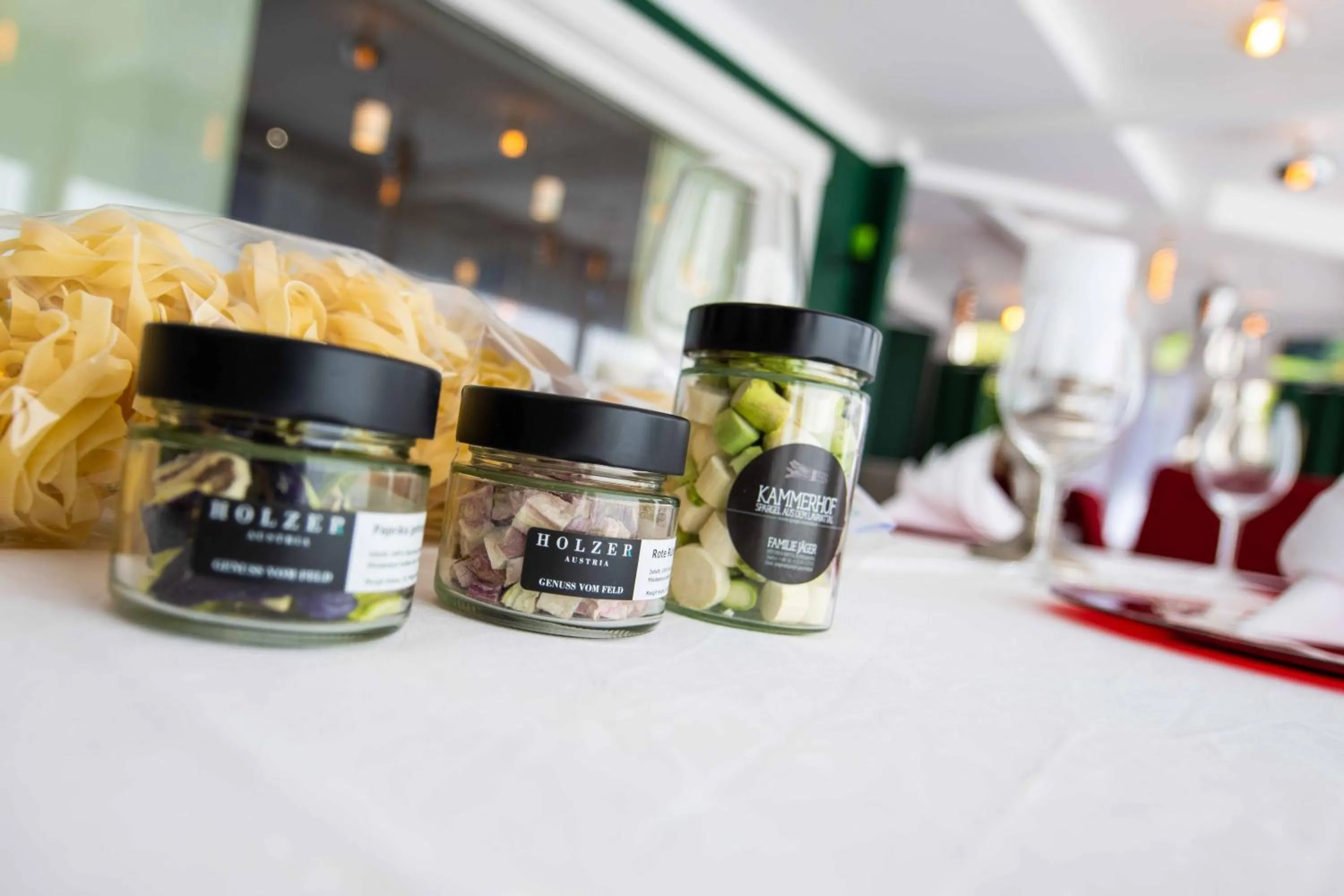 Food and drinks in Berghotel Hois