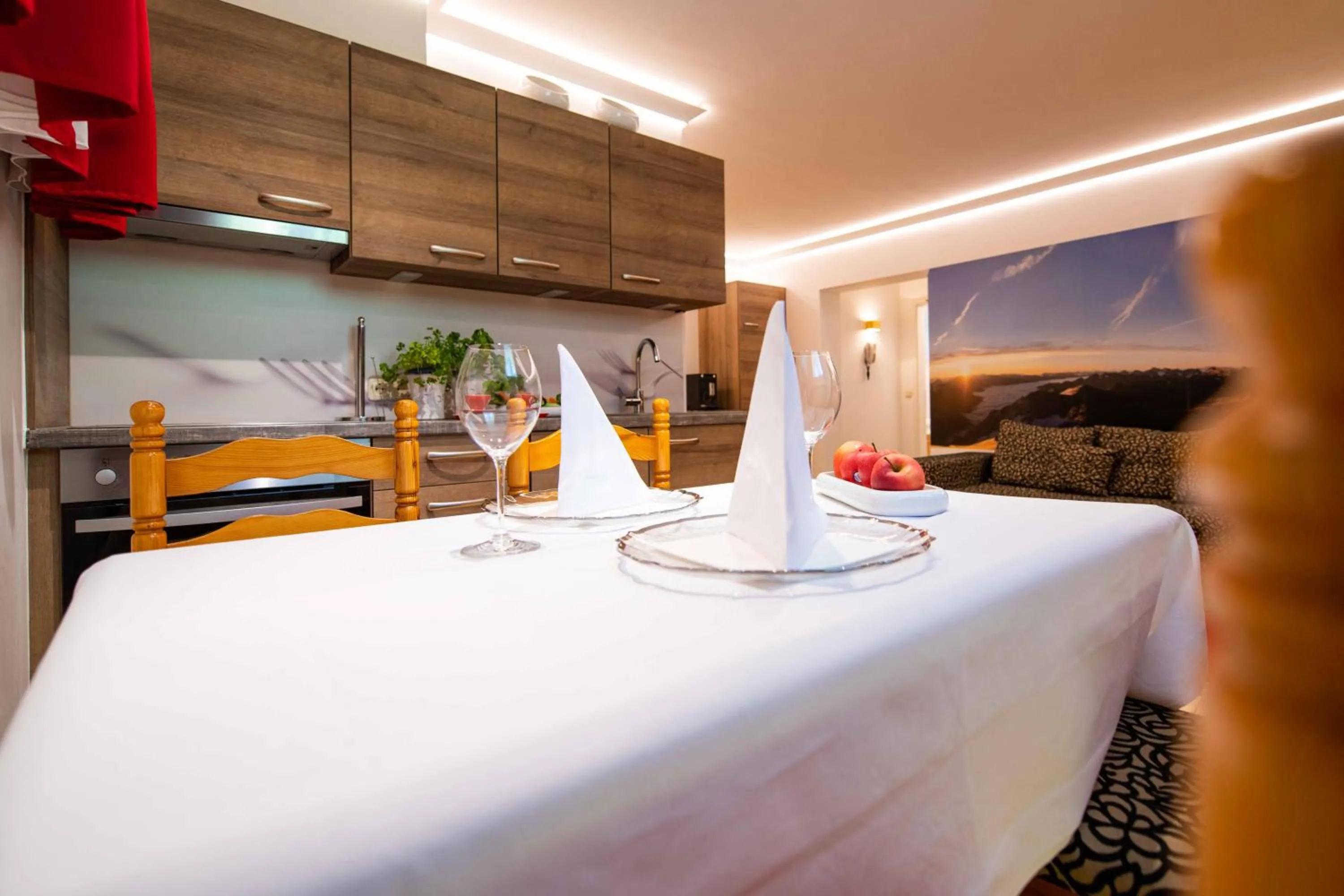 Kitchen or kitchenette in Berghotel Hois