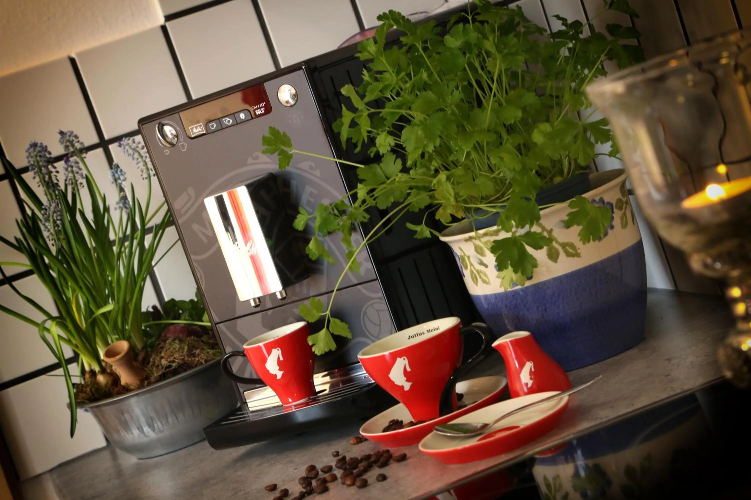 Coffee/tea facilities in Berghotel Hois