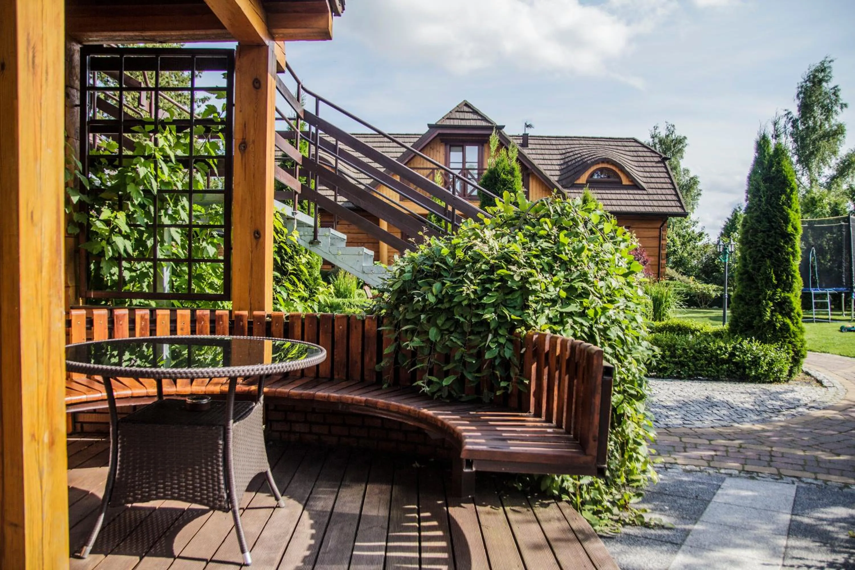 Decorative detail in Osada Morskie Ustronie