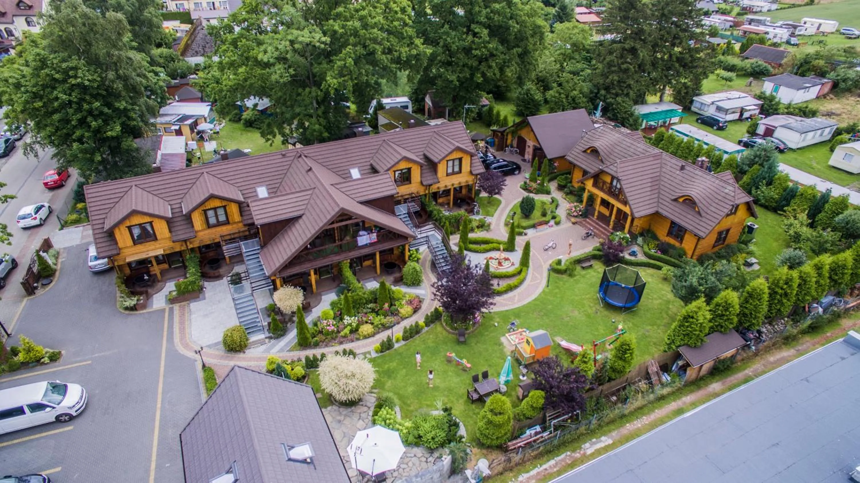 Bird's eye view in Osada Morskie Ustronie