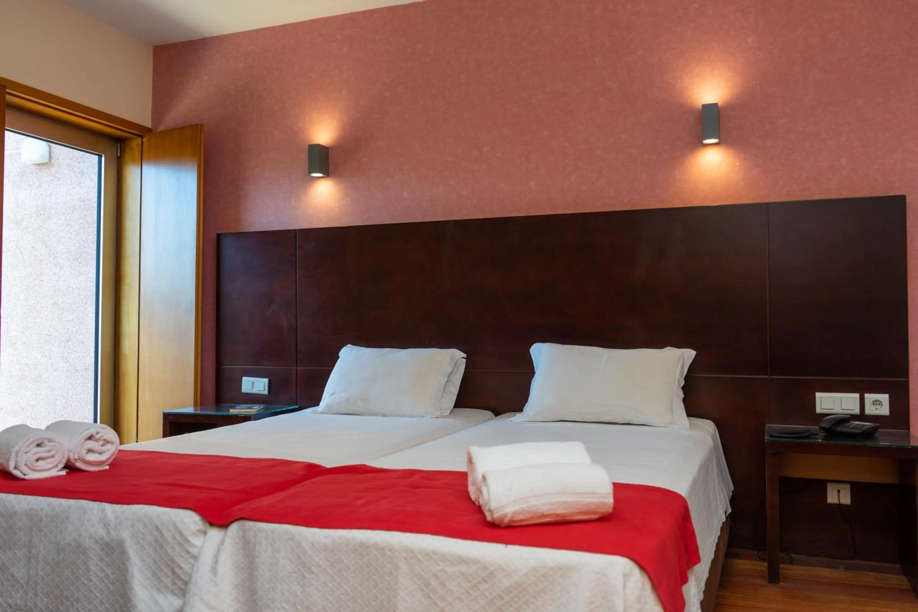 Bed in Flag Hotel Barcelos