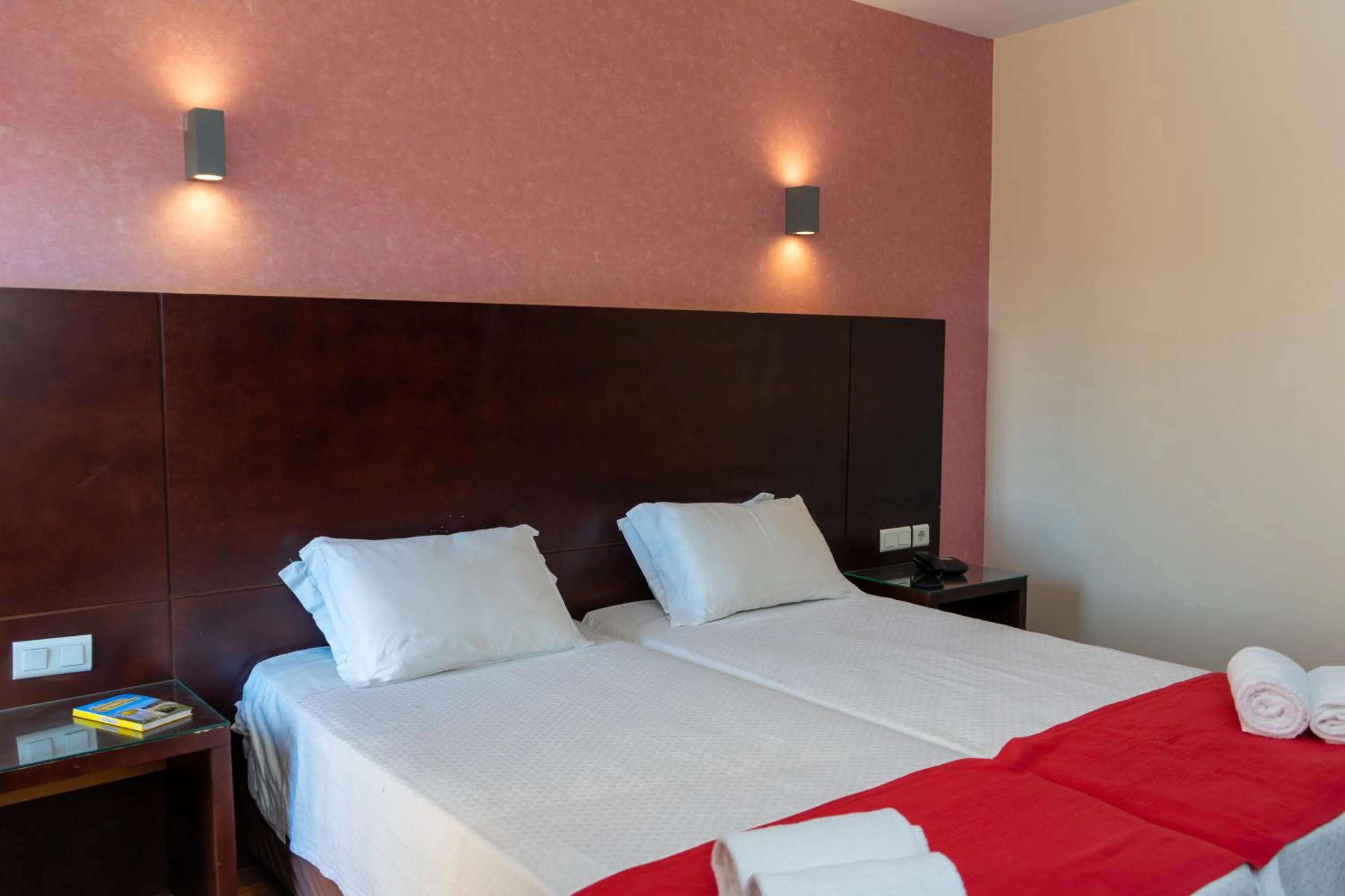 Bed in Flag Hotel Barcelos