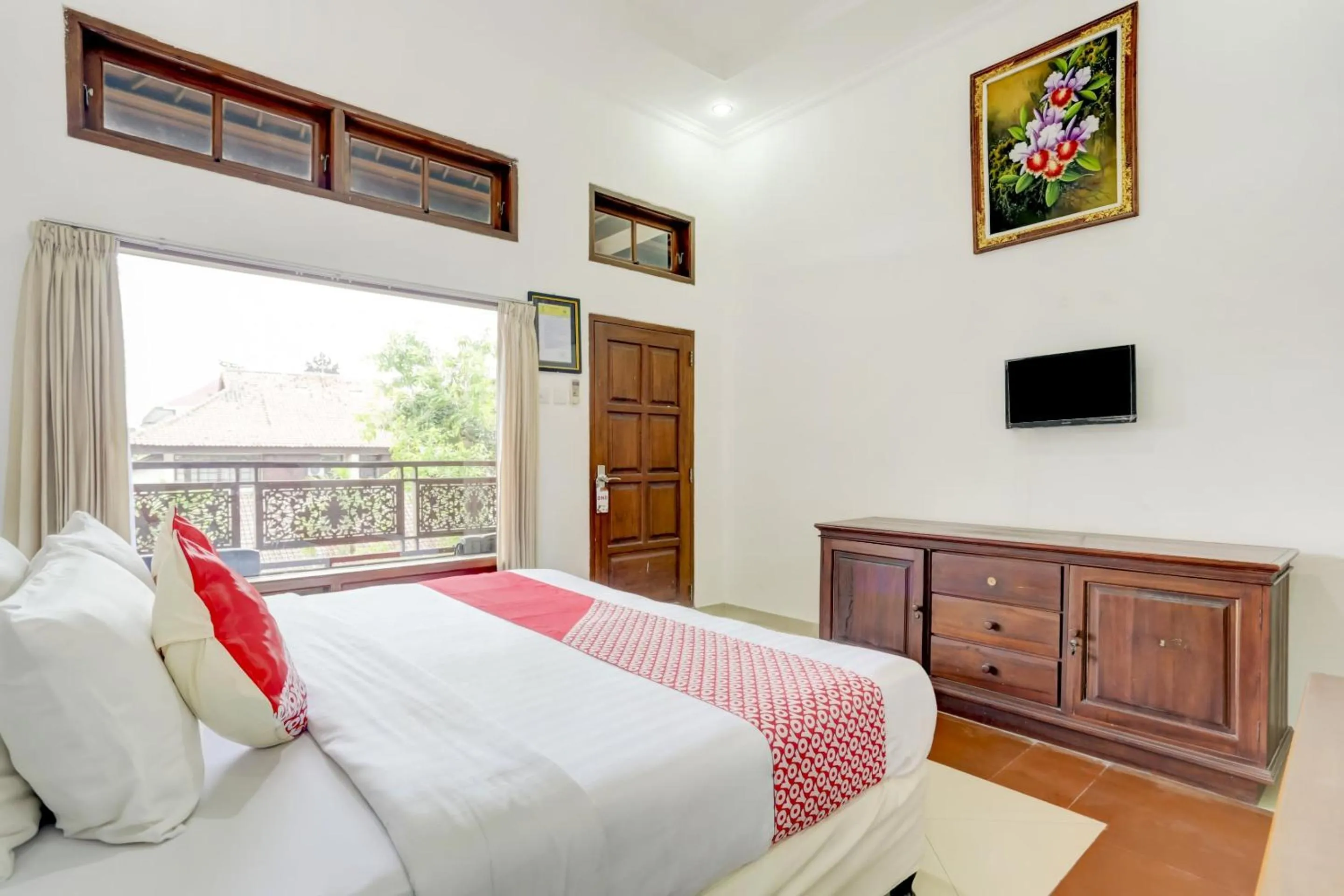 Bedroom, Bed in Hotel O Ratu