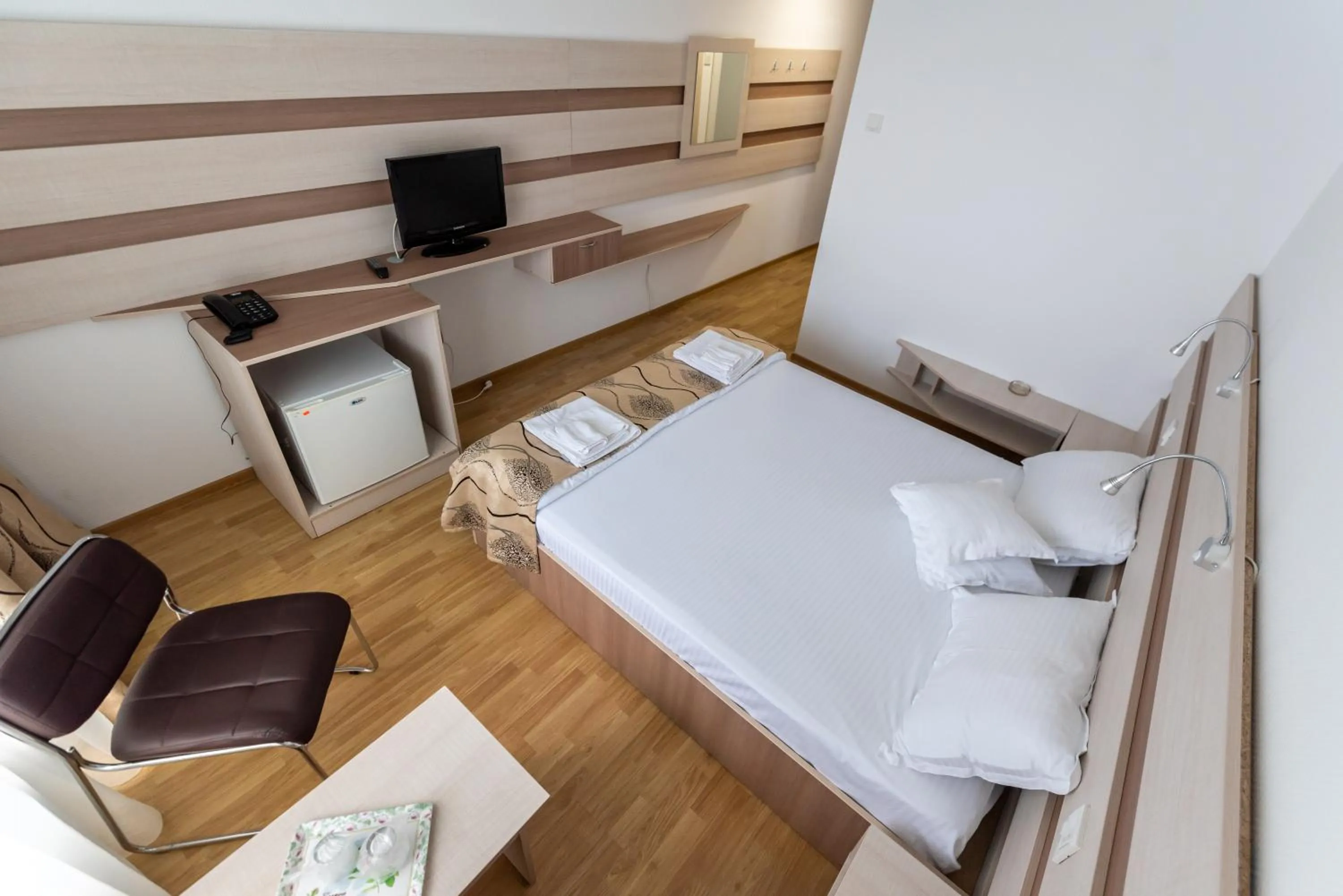 Bed in Hotel Capitol