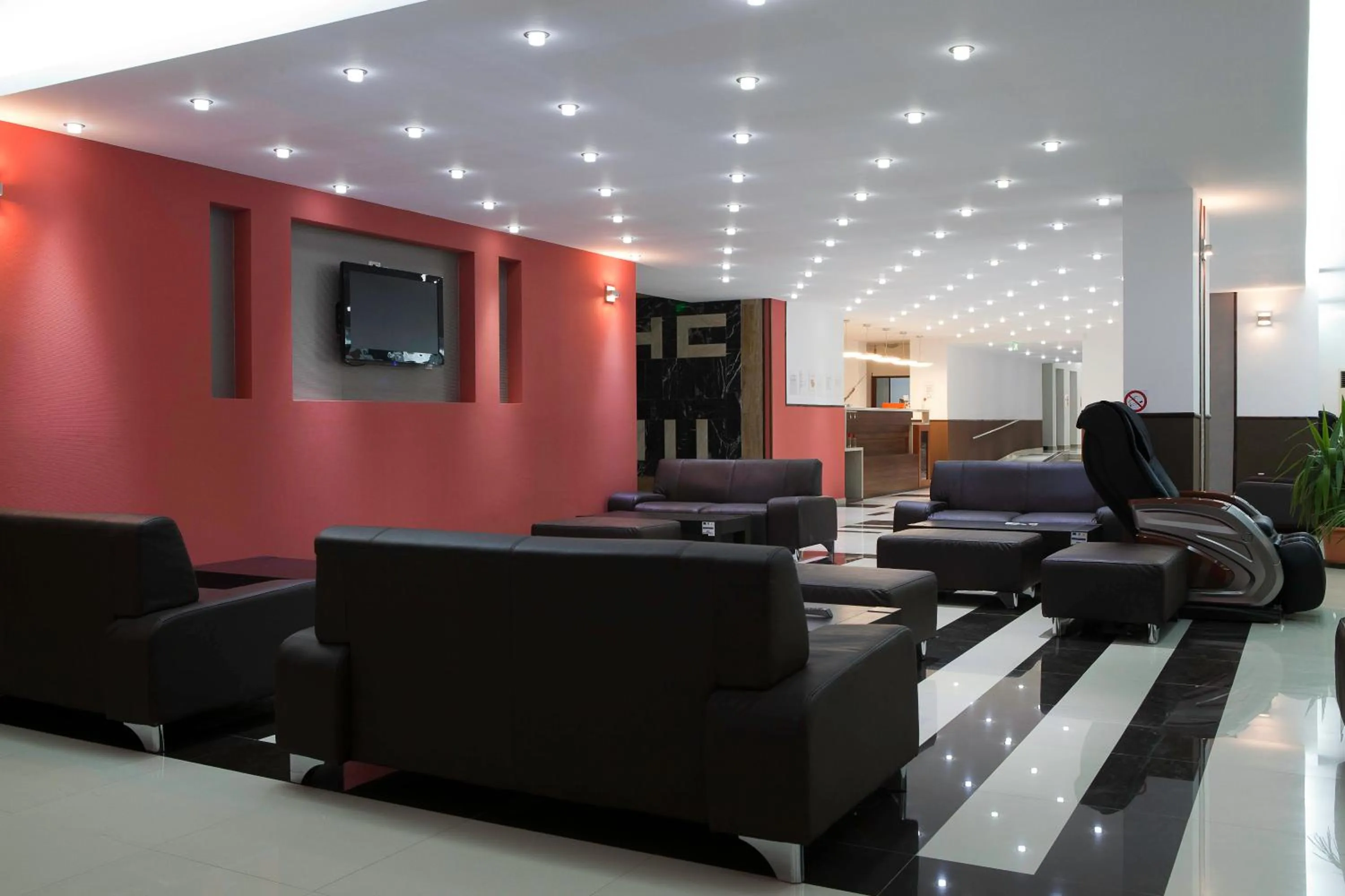 Lobby or reception in Hotel Capitol