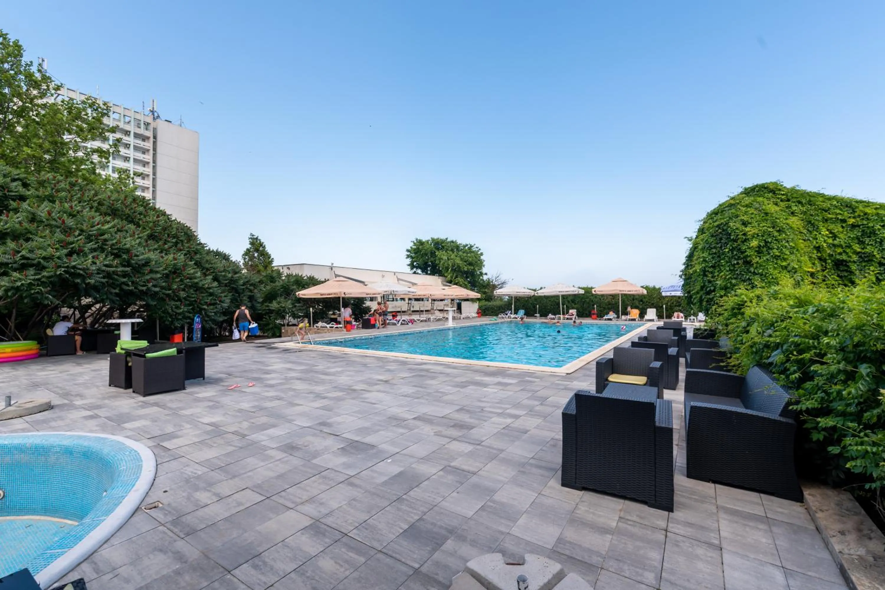 Swimming pool in Hotel Capitol