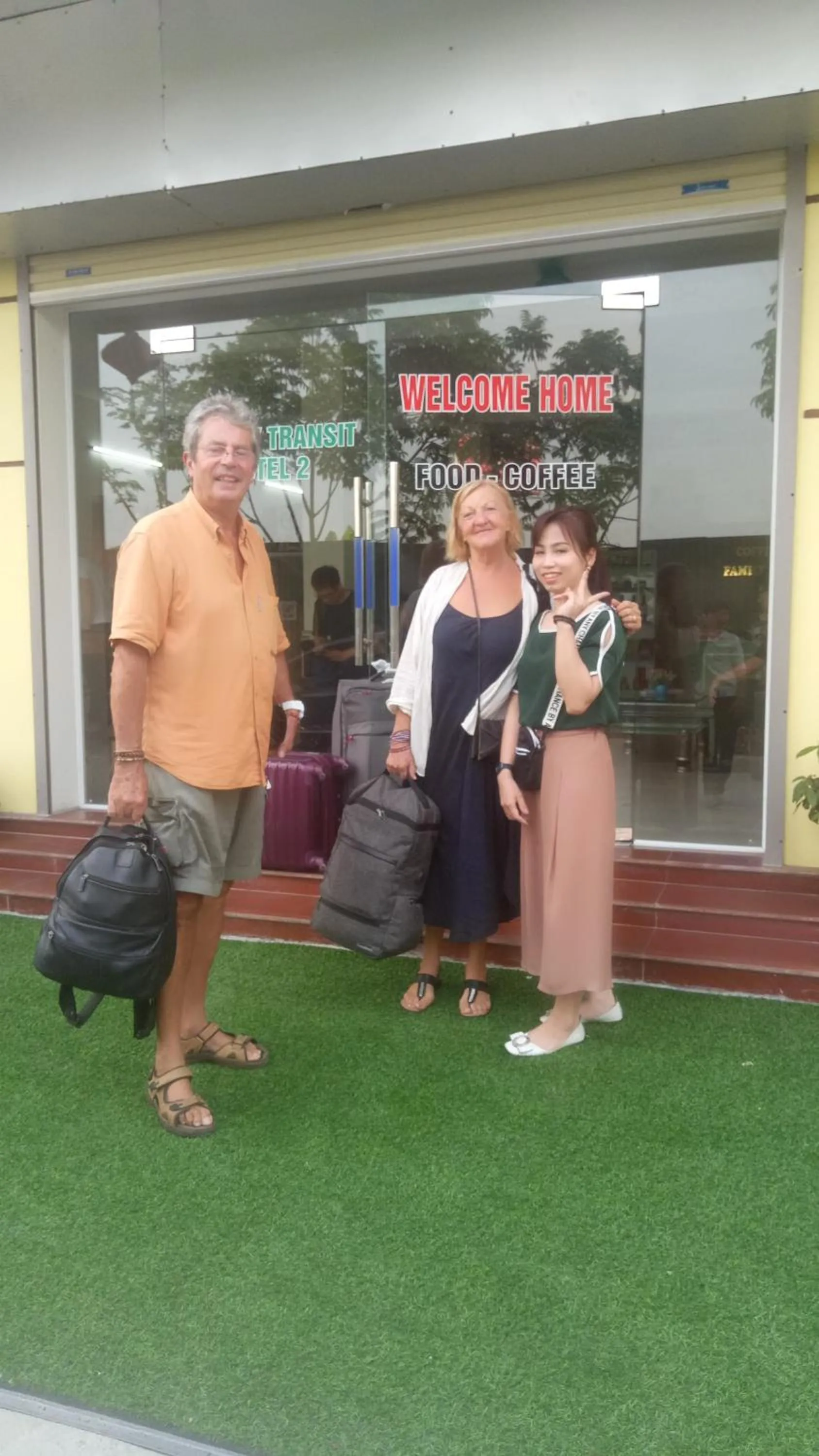 Staff in Family Transit 2 Hotel