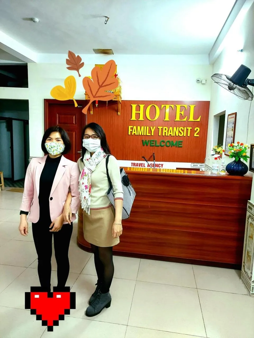 Staff in Family Transit 2 Hotel
